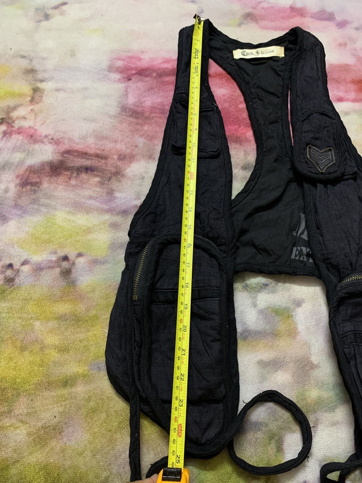 If Six Was Nine Gimmick Vest Japanese Brand Cook & Jeans Share Spirit LGB Size US M / EU 48-50 / 2 - 12 Thumbnail
