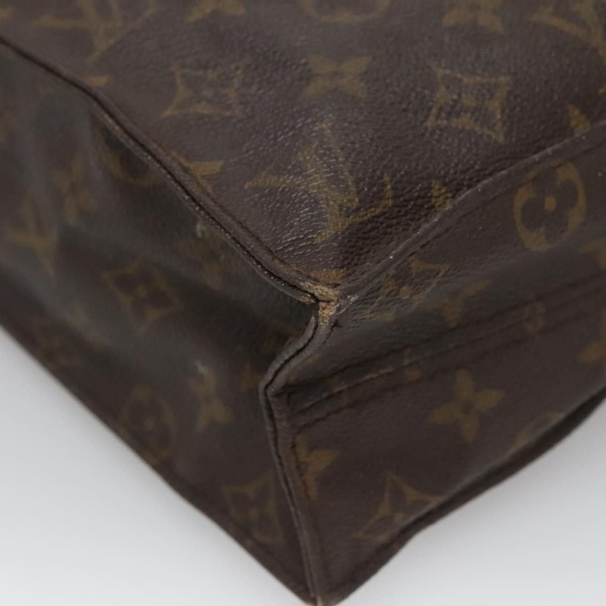 Louis Vuitton LOUIS VUITTON Monogram Sac Plat Hand Bag M51140 Size ONE SIZE - 14 Thumbnail