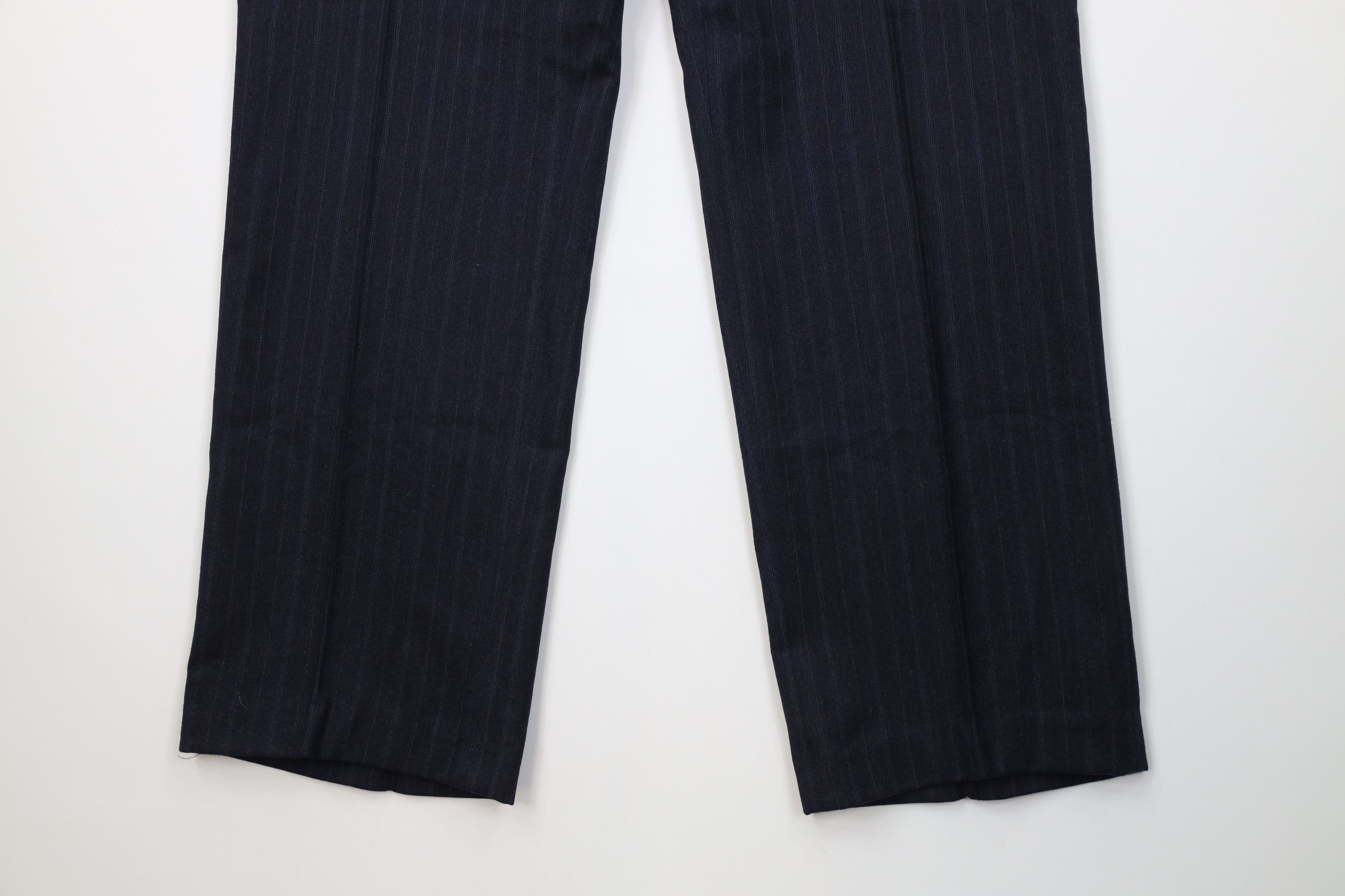 Vintage Vintage 70s Streetwear Rainbow Striped Wide Leg Chino Pants Size US 34 / EU 50 - 4 Thumbnail