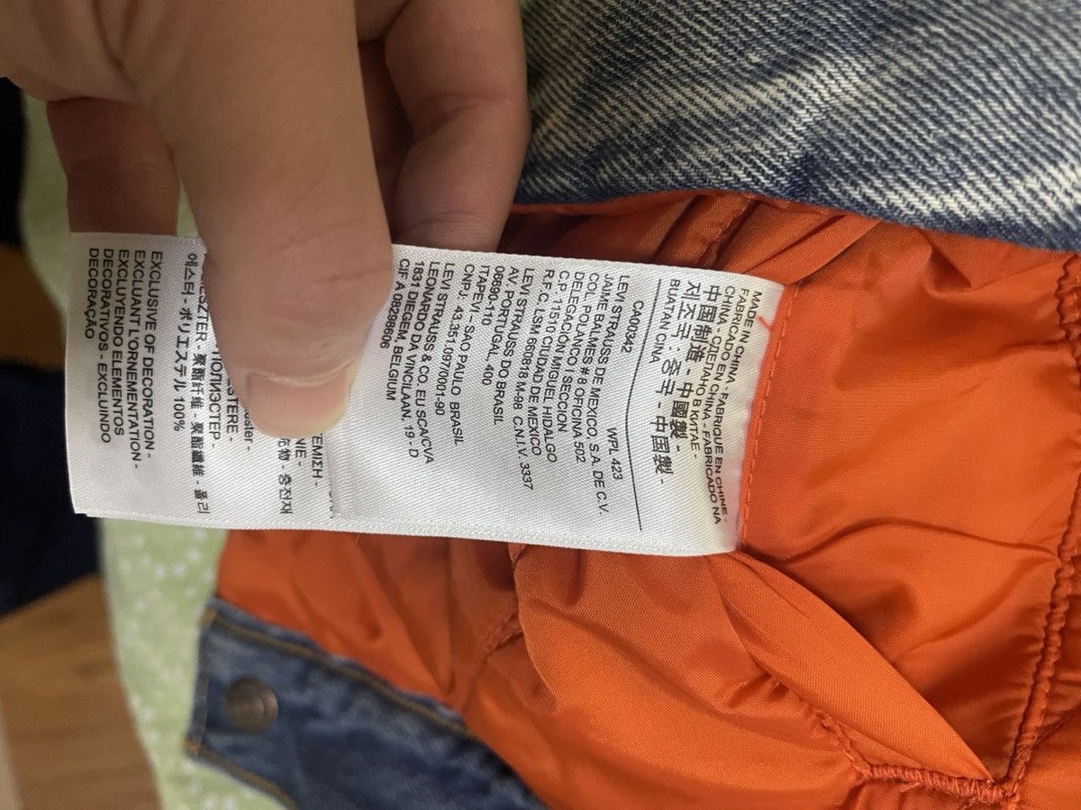 Levi's × Supreme Supreme Levi's Quilted Reversible Trucker Jacket Size US M / EU 48-50 / 2 - 4 Thumbnail