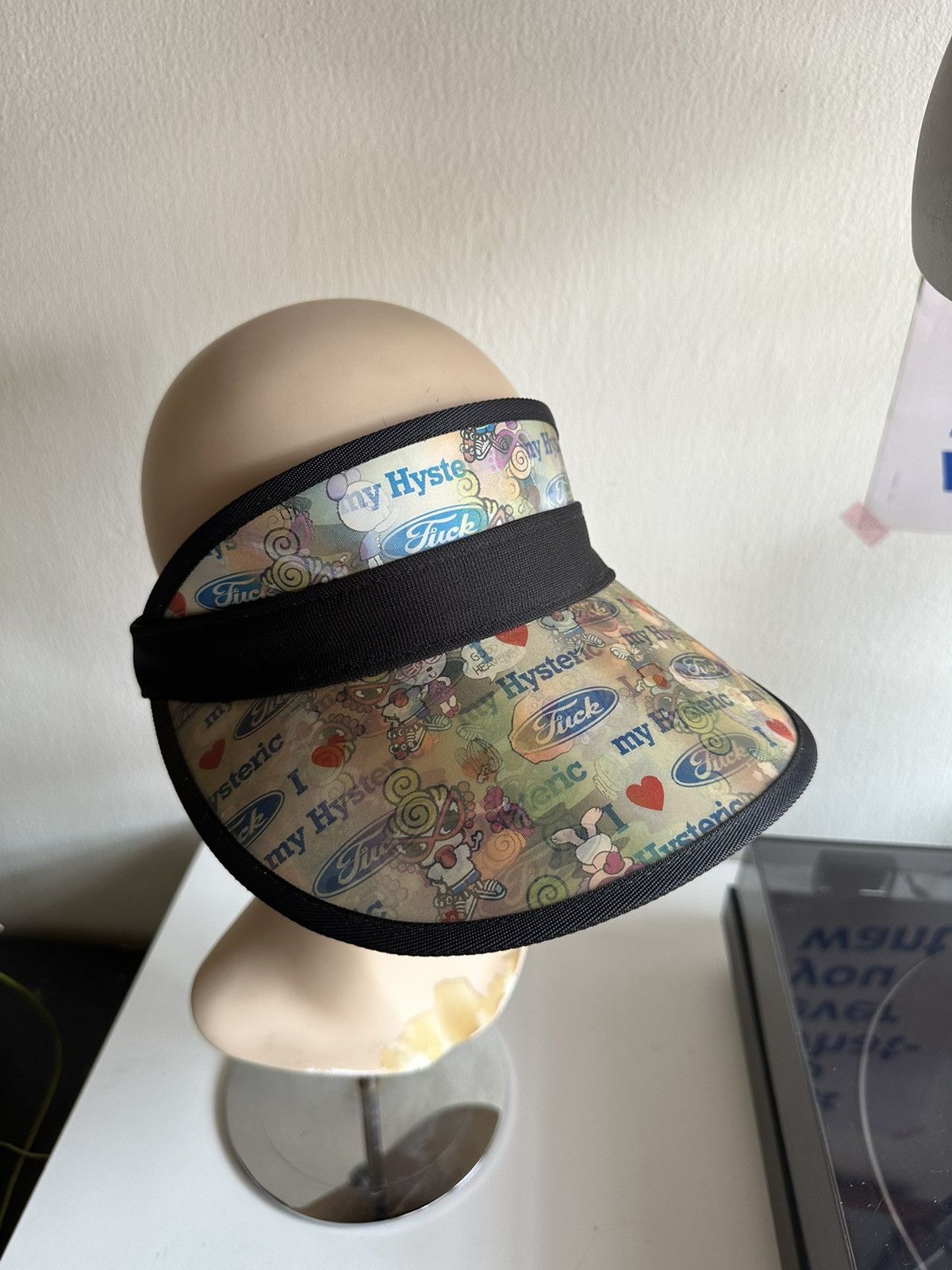 Hysteric Glamour 1990s Hysteric Glamour Racing Flip Logo Visor Cap Size ONE SIZE - 1 Thumbnail