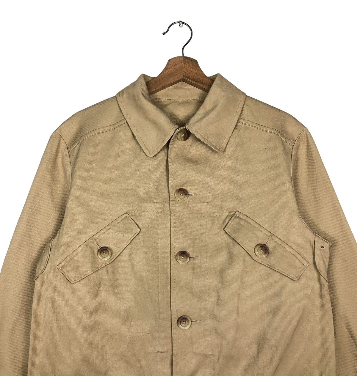 Japanese Brand 🔥VINTAGE CHORE WORK JACKET DUCK CANVAS L.L.BEAN Size US S / EU 44-46 / 1 - 3 Thumbnail