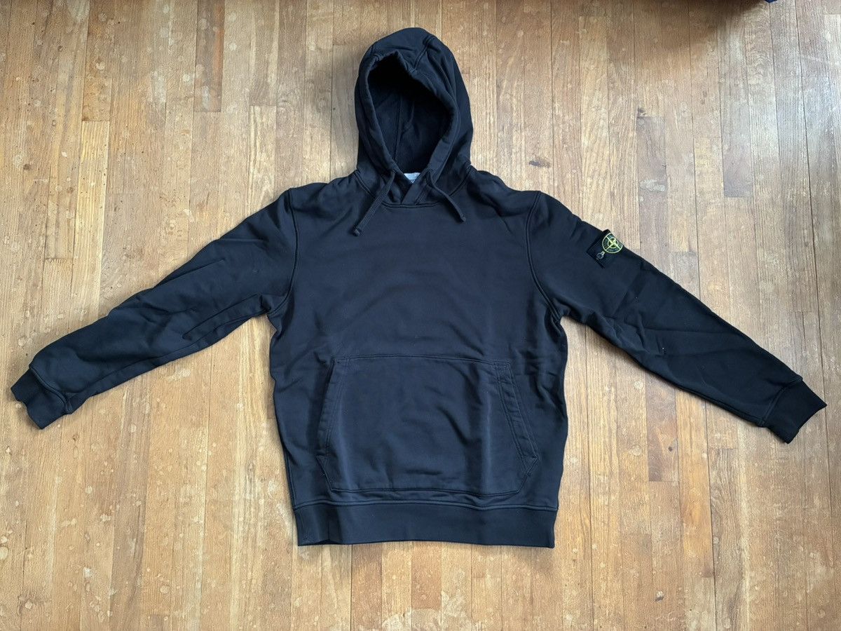 Stone Island Black Stone Island Hoodie Size US XXL / EU 58 / 5 - 1 Thumbnail