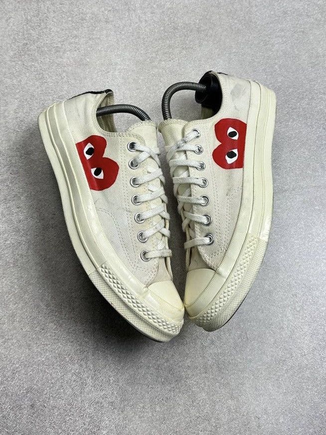 Comme des Garcons Vintage CDG Converse Comme Des Garcons Sneakers sz US 9 Size US 9 / EU 42 - 1 Thumbnail