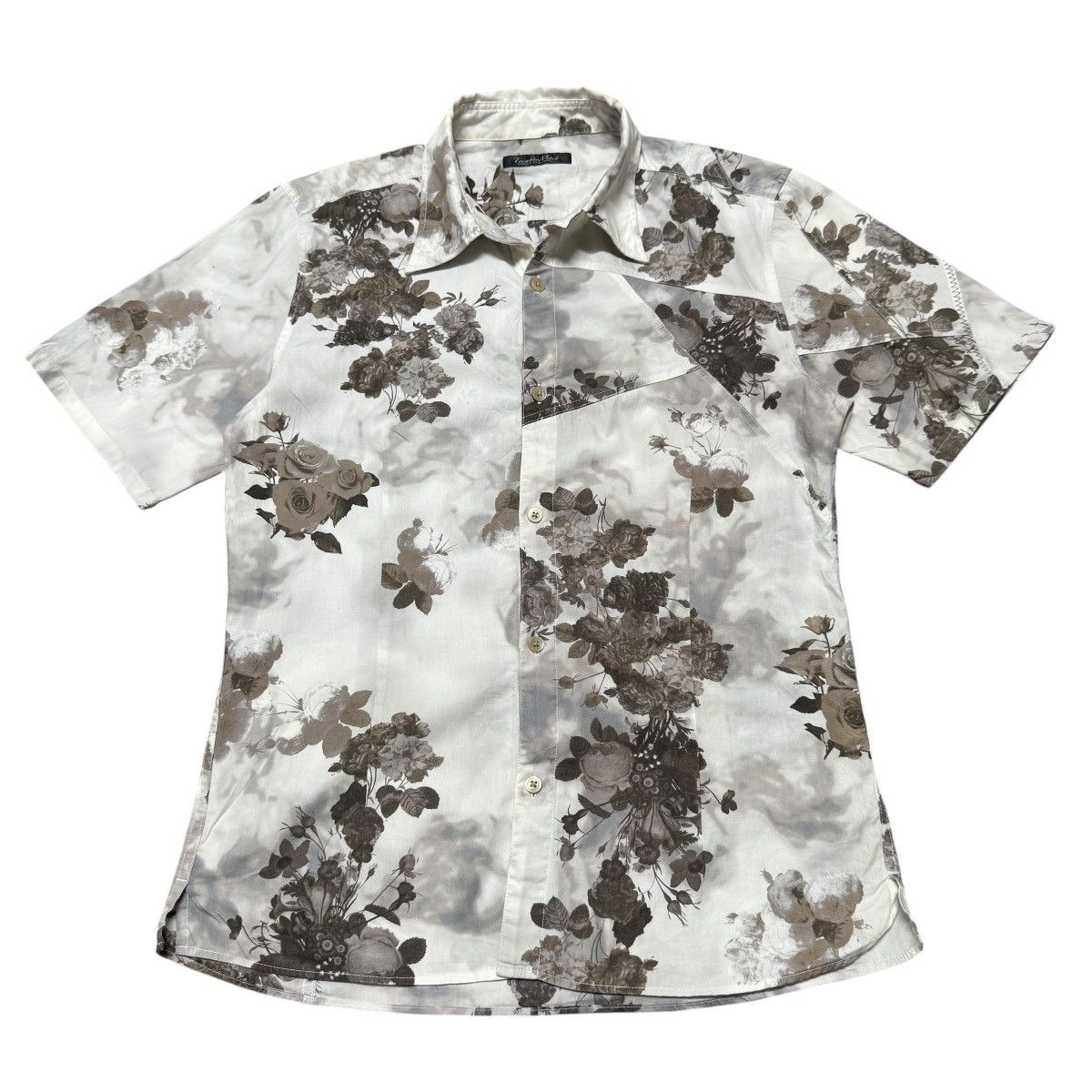 Tornado Mart Tornado Mart Patchwork Floral Button Up Size US M / EU 48-50 / 2 - 2 Thumbnail