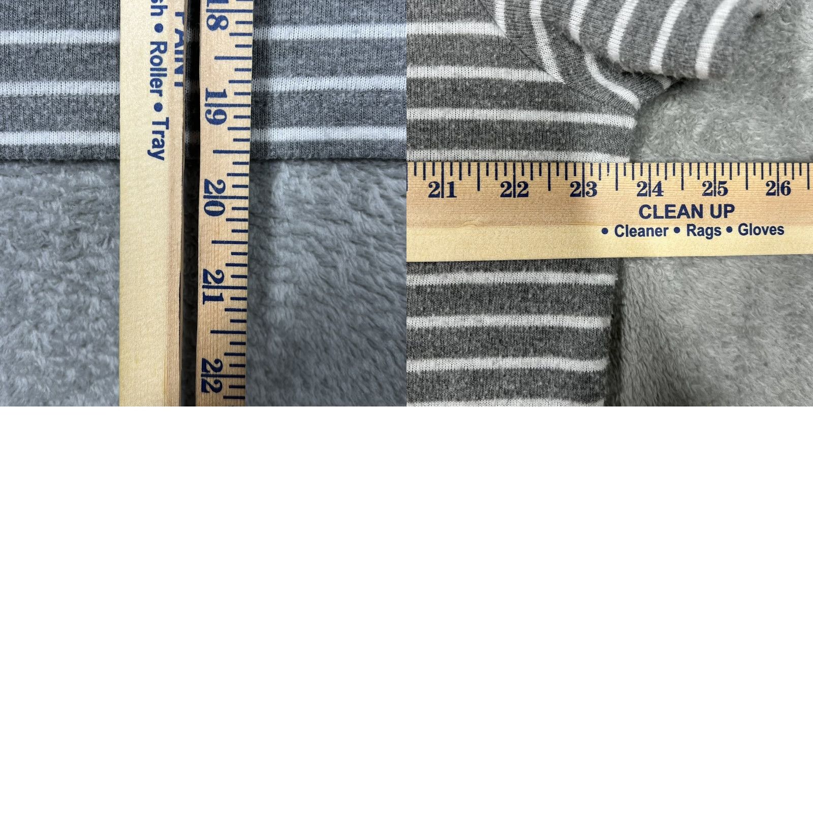 Vintage Fresno State Bulldogs Concepts Sport Women’s Crop Top Shirt Size Large Striped Shirt Womens L Gray Striped Cropped Sports Logo Size L / US 10 / IT 46 - 9 Thumbnail