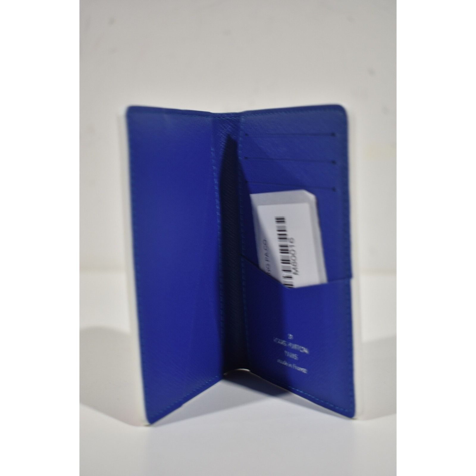 Louis Vuitton Louis Vuitton Blue Monogram Logo Pocket Organizer Wallet Size ONE SIZE - 5 Thumbnail