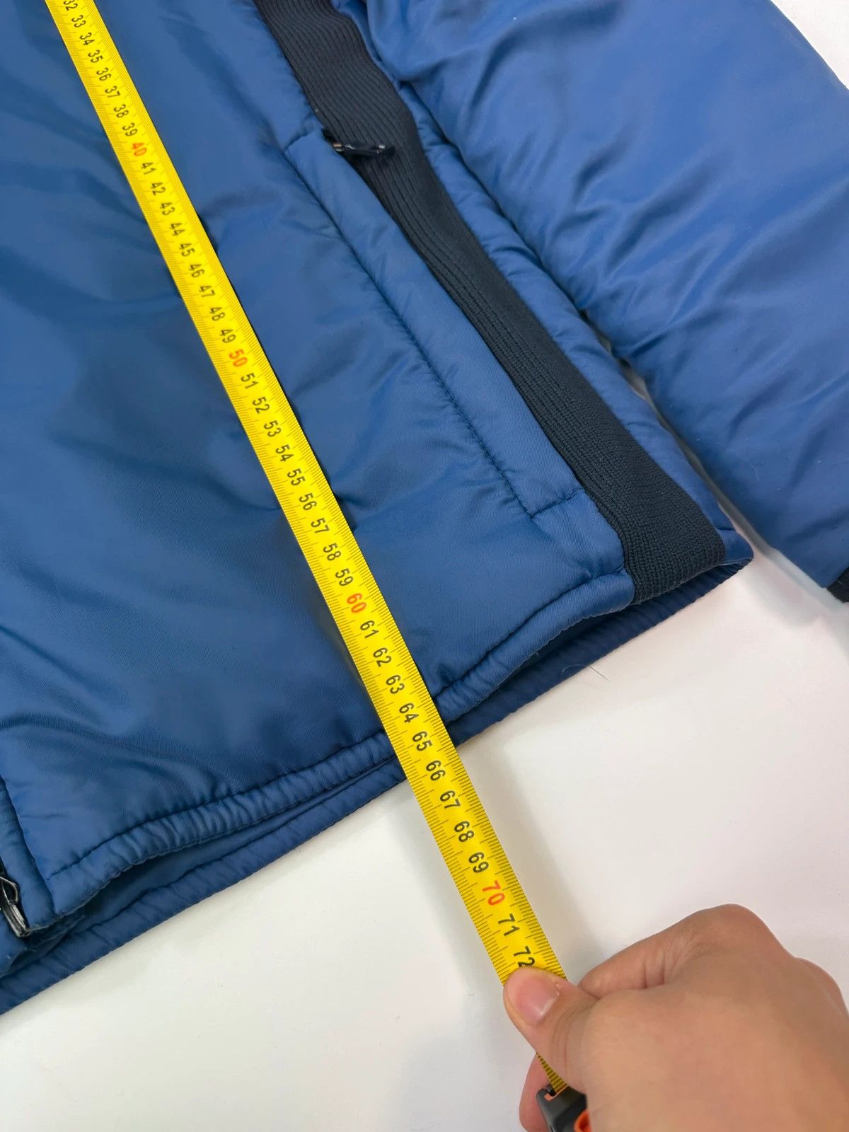 Prada Prada Sport Early Sample Electric Blue Padded Nylon Jacket Size US M / EU 48-50 / 2 - 12 Thumbnail
