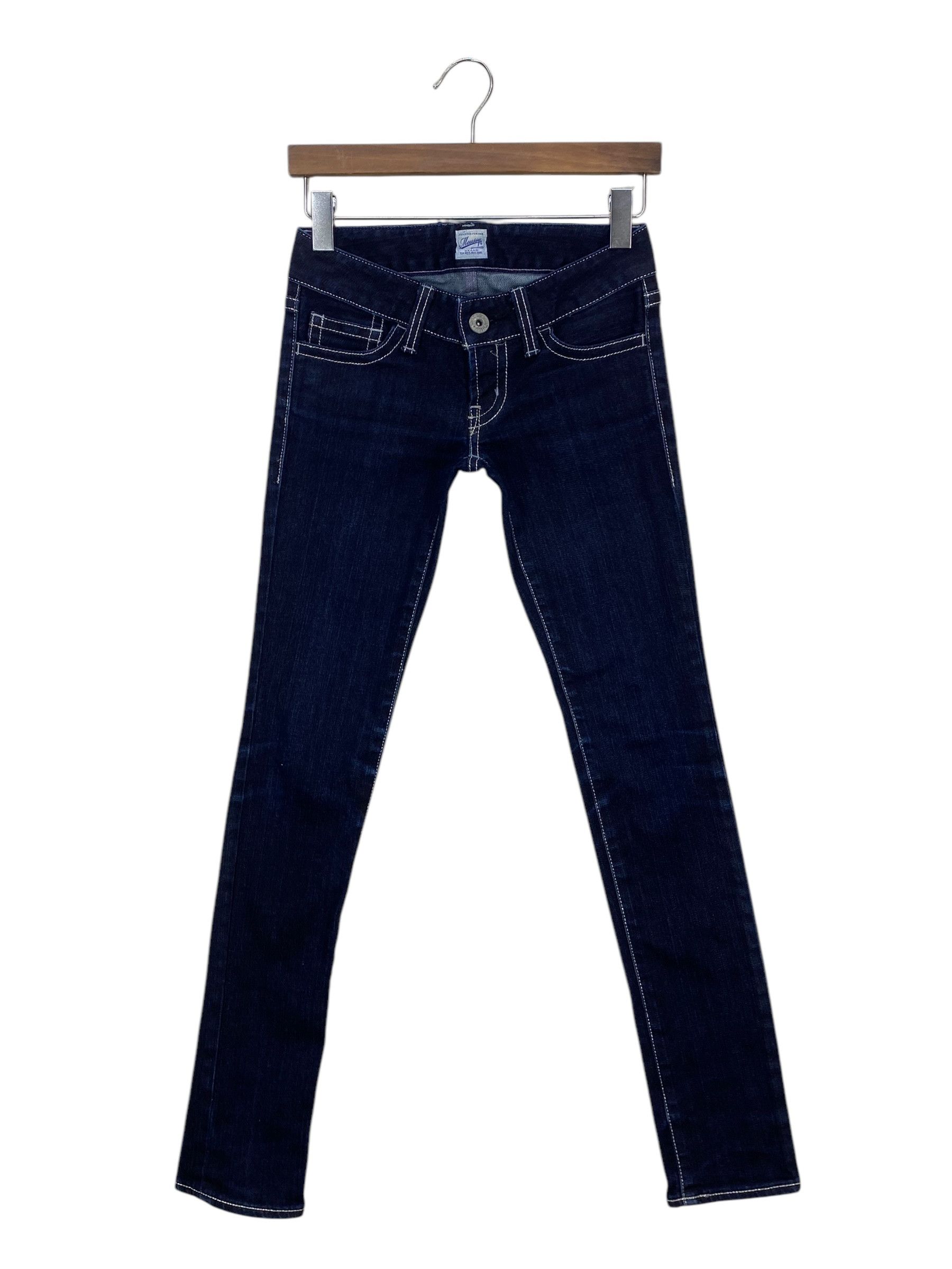 Japanese Brand × MOUSSY Moussy Jeans Skinny Jeans Low Rise Jeans Size 24" / US 00 / IT 34 - 2 Thumbnail