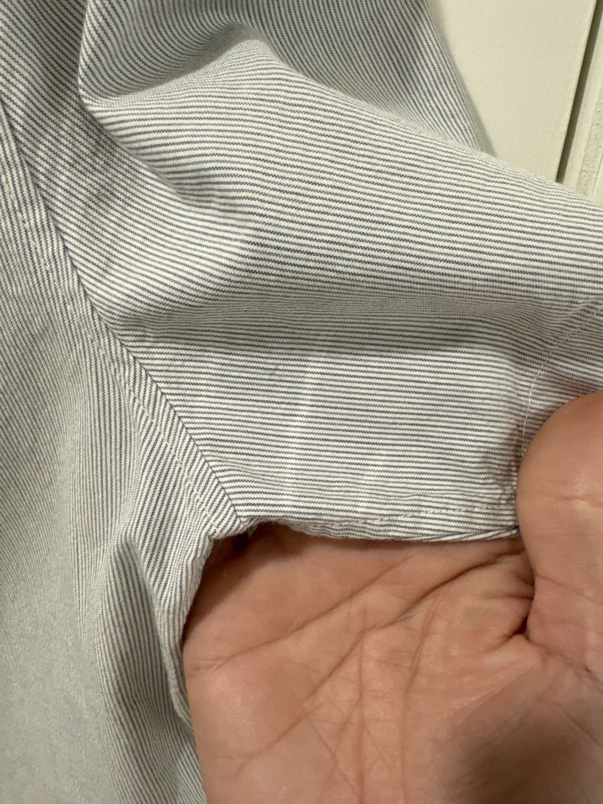 Billy Reid Vince stripe button down Size US M / EU 48-50 / 2 - 4 Thumbnail