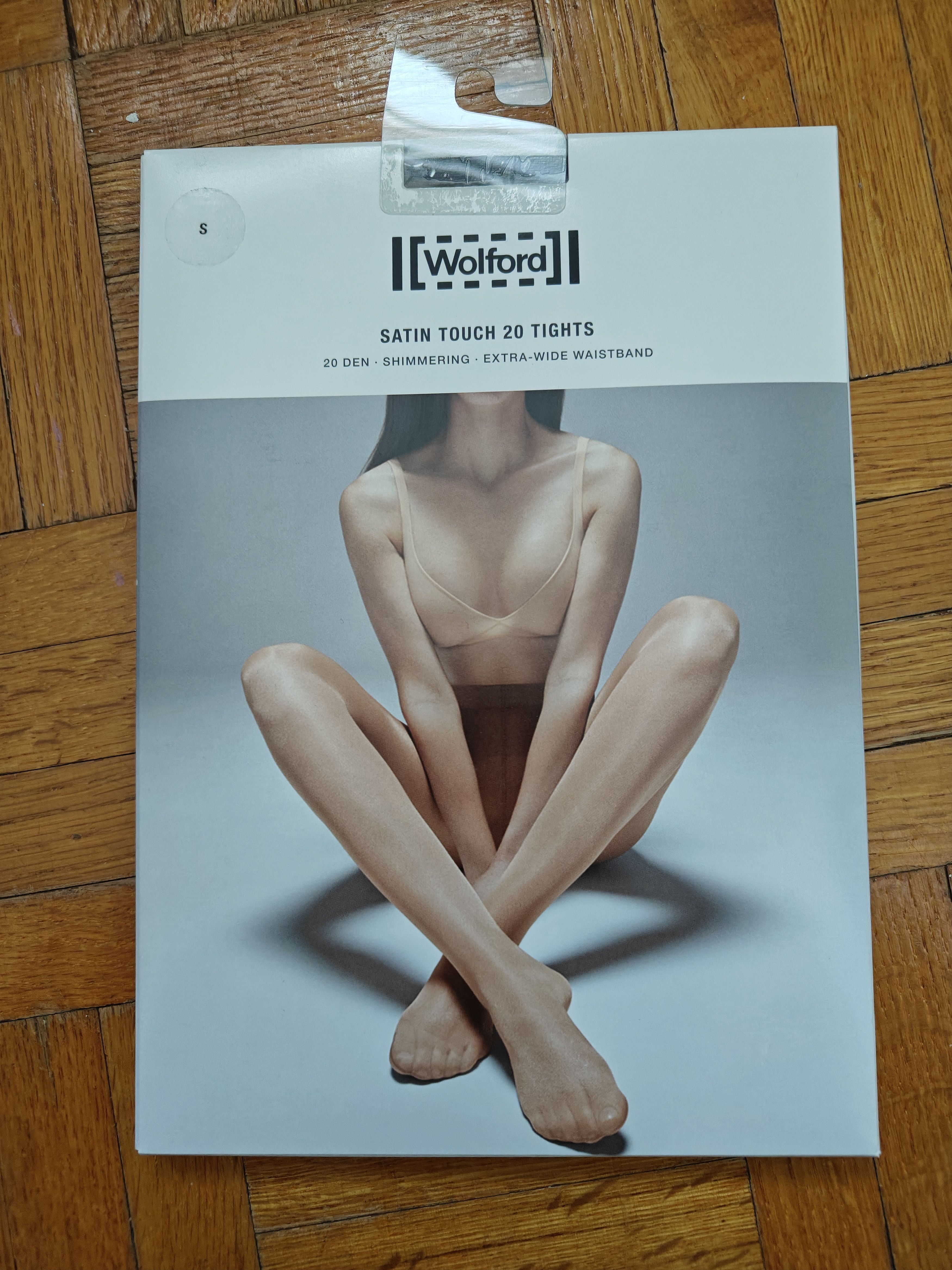 Wolford BNWT AW25 WOLFORD SATIN TOUCH 20 TIGHTS WILD PLUM S Size ONE SIZE - 2 Thumbnail