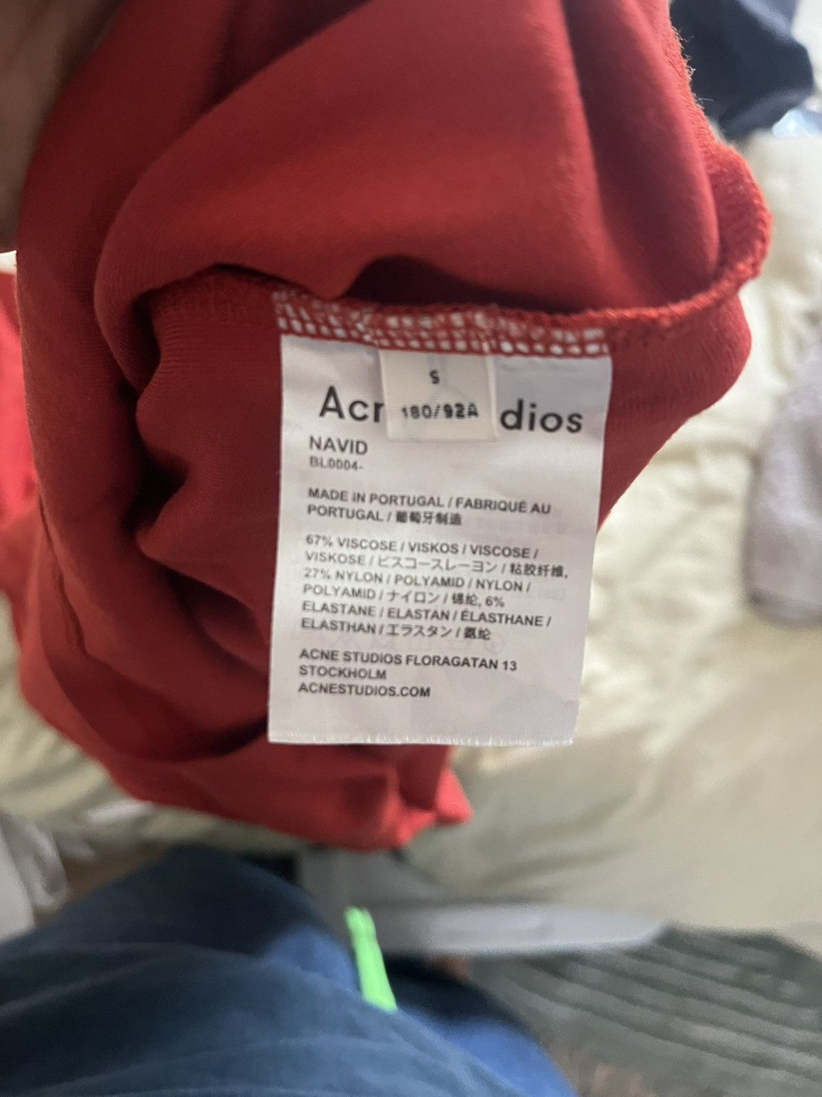 Acne Studios Acne studios navid t shirt small Size US S / EU 44-46 / 1 - 3 Thumbnail