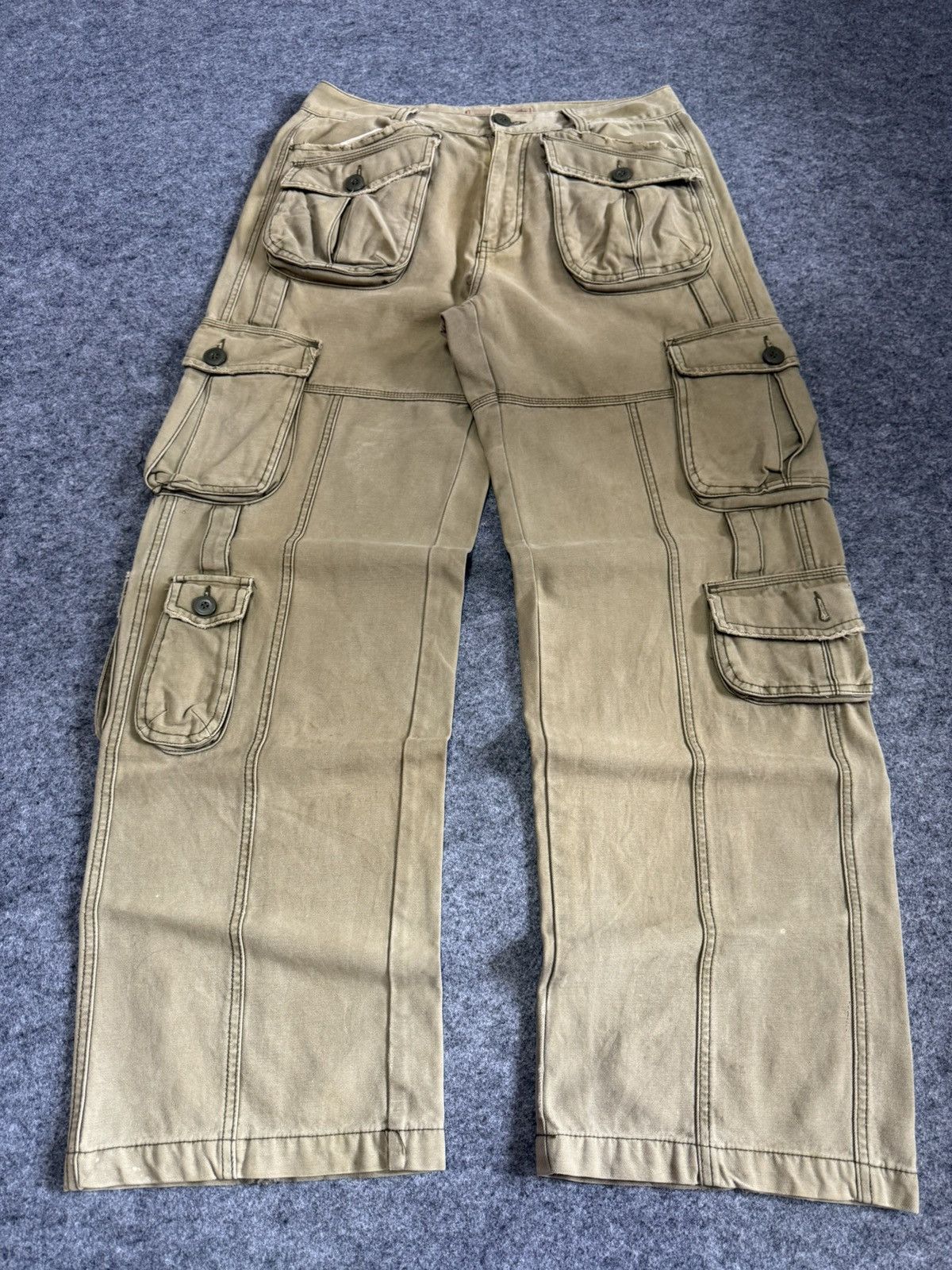 G-Unit Soo Japan Baggy Loose Fit Multipocket Cargo Pants Size US 32 / EU 48 - 1 Thumbnail