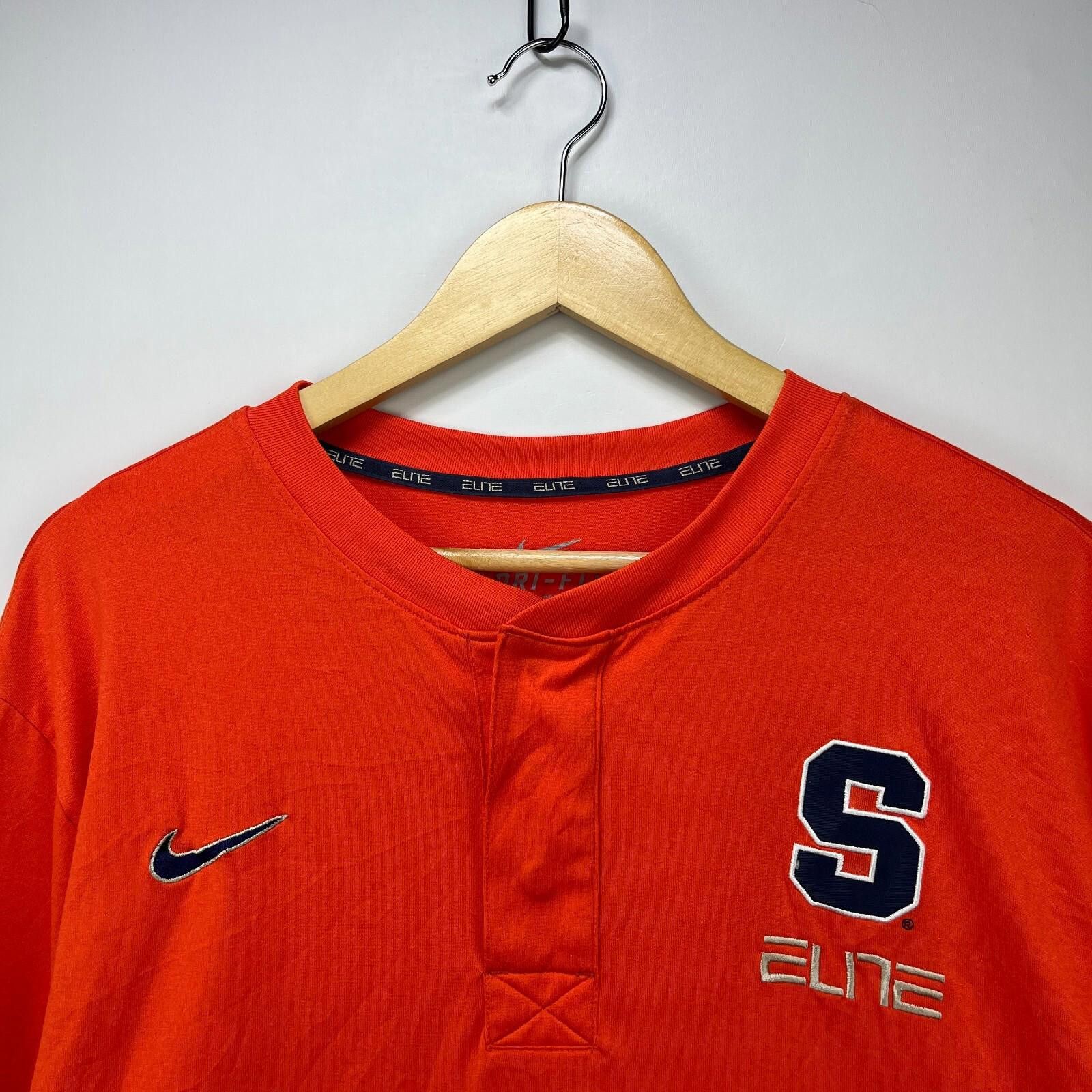 Nike Nike Syracuse University Elite Dri-Fit Shirt Large Size ONE SIZE - 3 Thumbnail