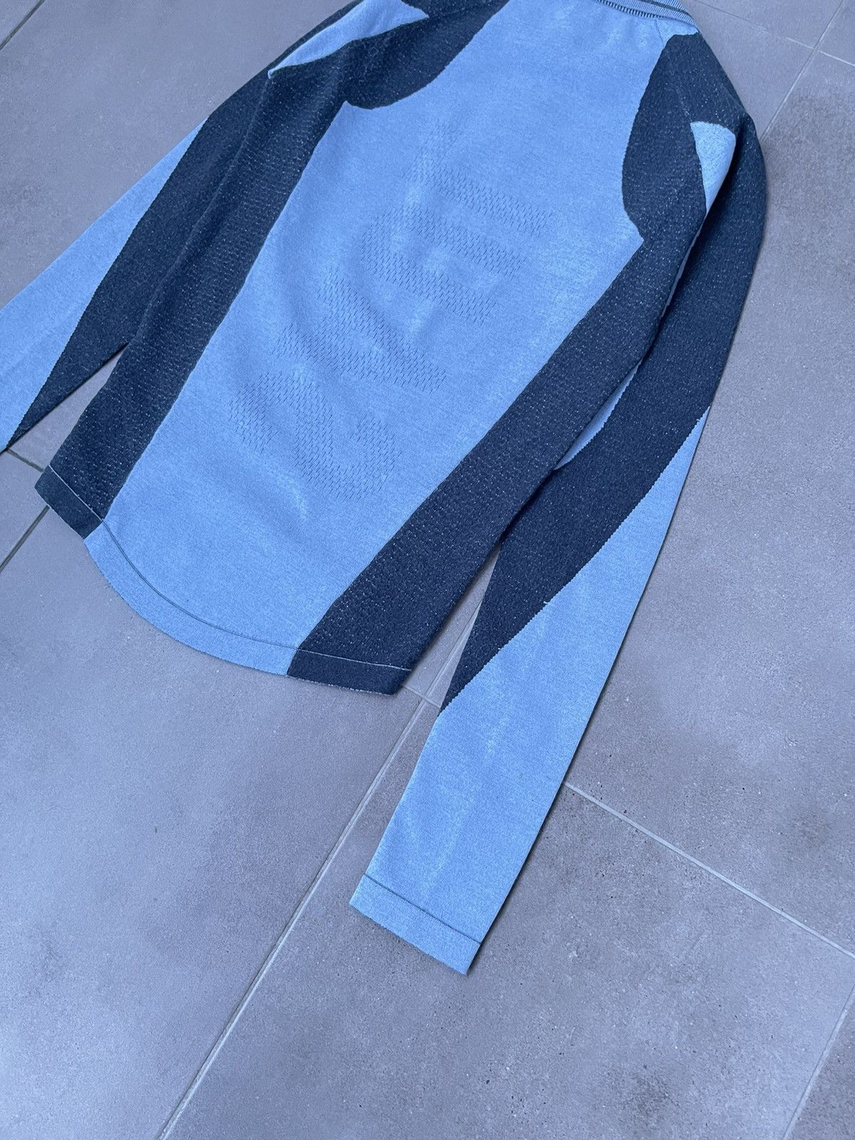 Saul Nash !DS! SS23 Saul Nash Blue Drop Stitch Polo Longsleeve Size US S / EU 44-46 / 1 - 15 Thumbnail