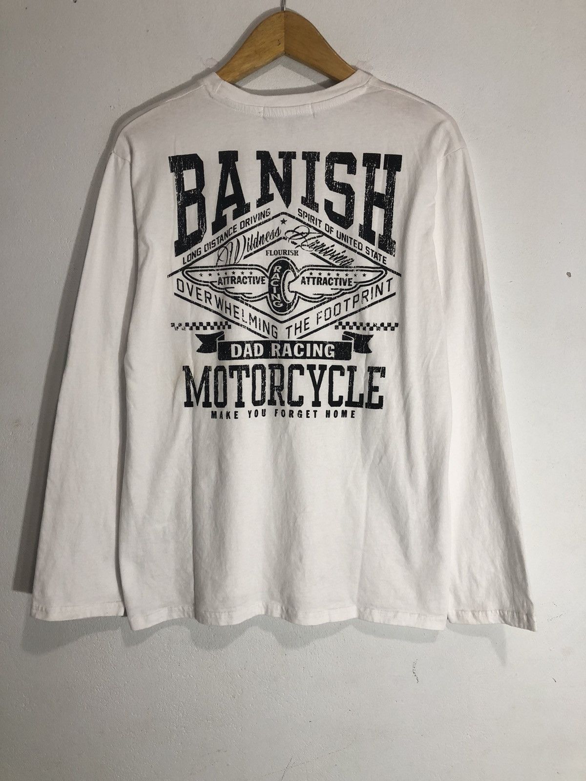 Japanese Gothic Poem LongSleeve Rock Punk Style