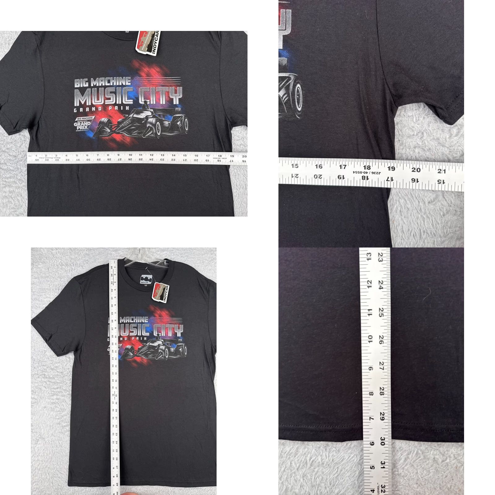 Vintage VINTAGE Legends Global Merchandise IndyCar T-Shirt Men Medium Black Racing 2023 Crew Neck Size US M / EU 48-50 / 2 - 8 Thumbnail