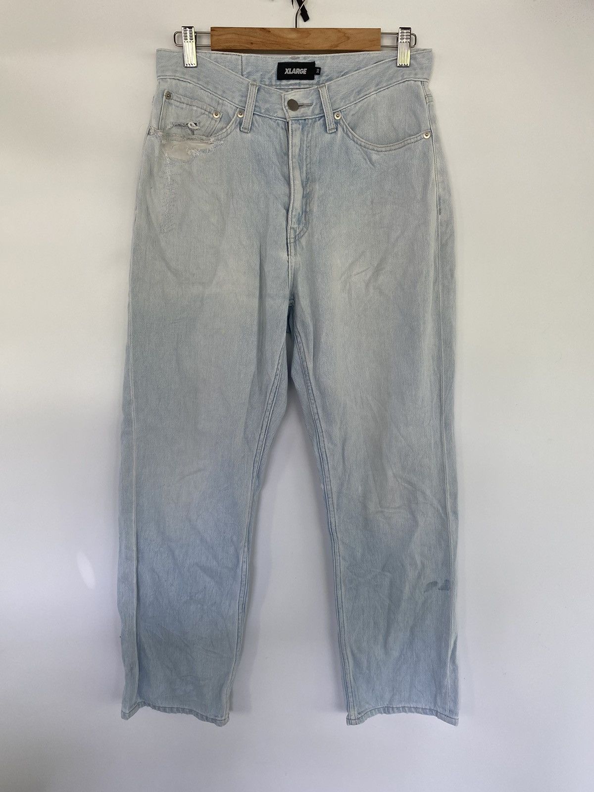X-LARGE × Xlarge X-Large Denim Jeans Pant Light Blue Sz 30 Size US 30 / EU 46 - 1 Thumbnail