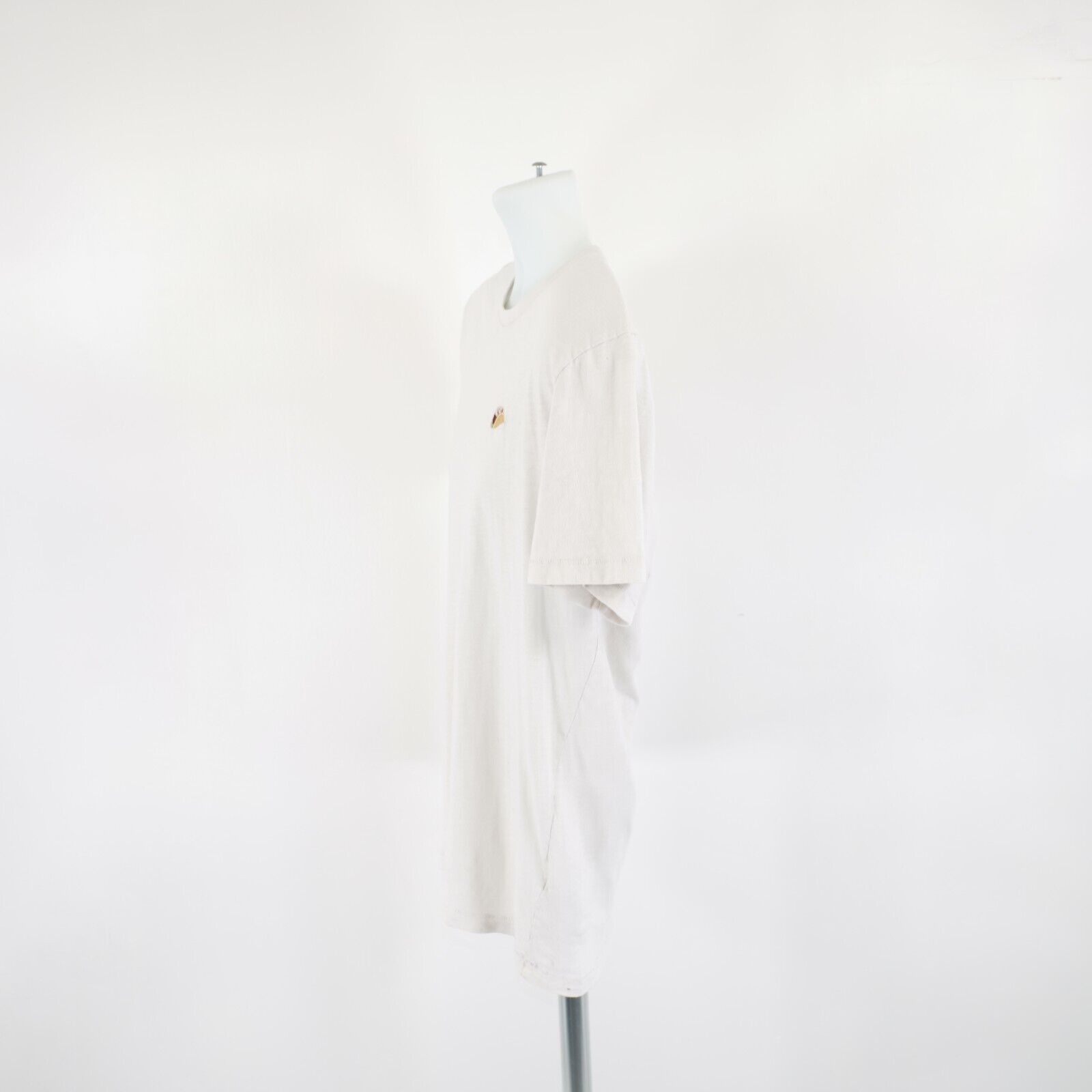 Abercrombie & Fitch DAMAGED Abercrombie & Fitch Medium Cream Taco Crew Neck T-Sh Size US M / EU 48-50 / 2 - 4 Thumbnail