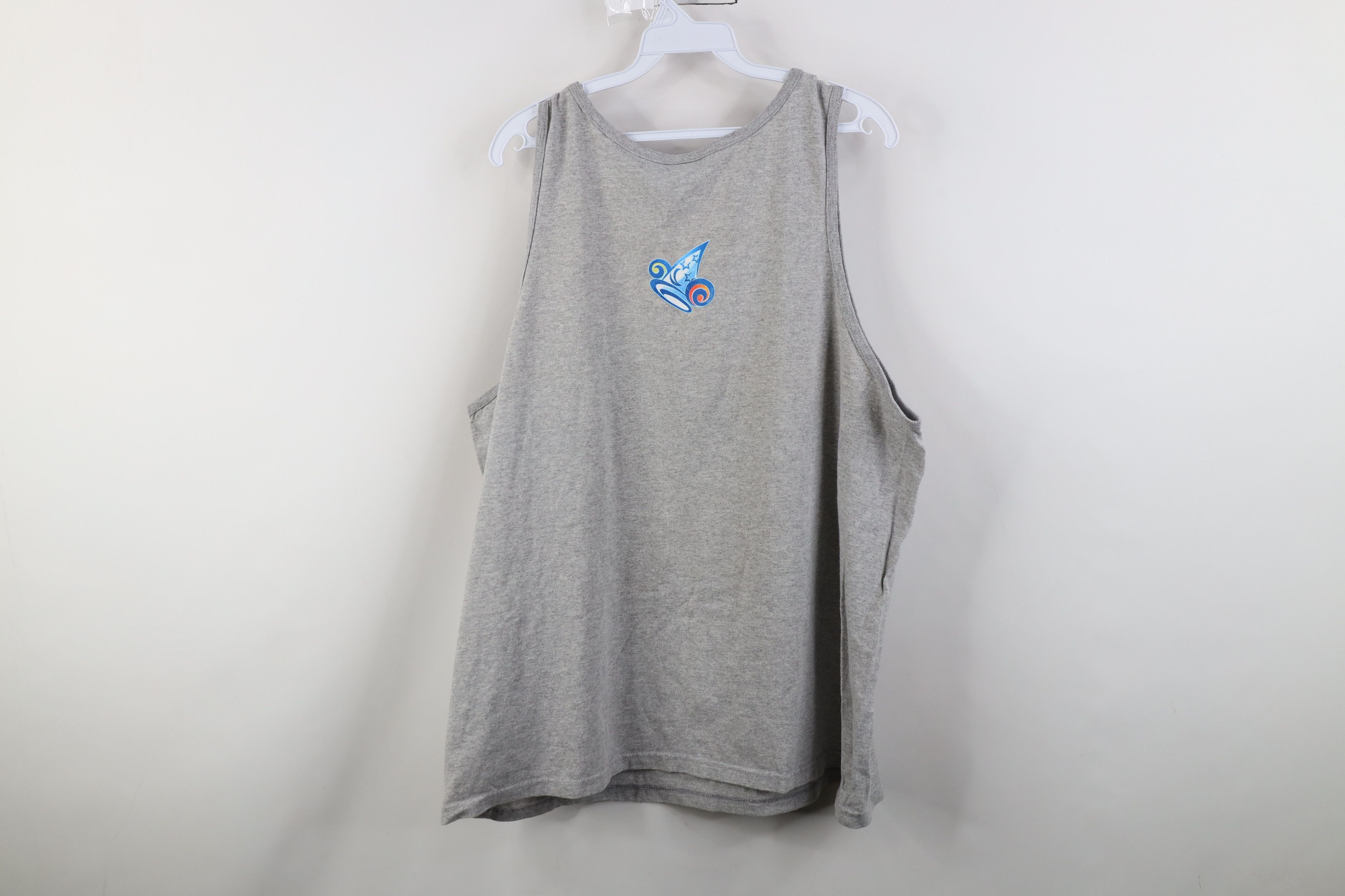 Disney Vintage 90s Disney MGM Studios Tank Top T-Shirt Heather Gray Size US XL / EU 56 / 4 - 12 Thumbnail