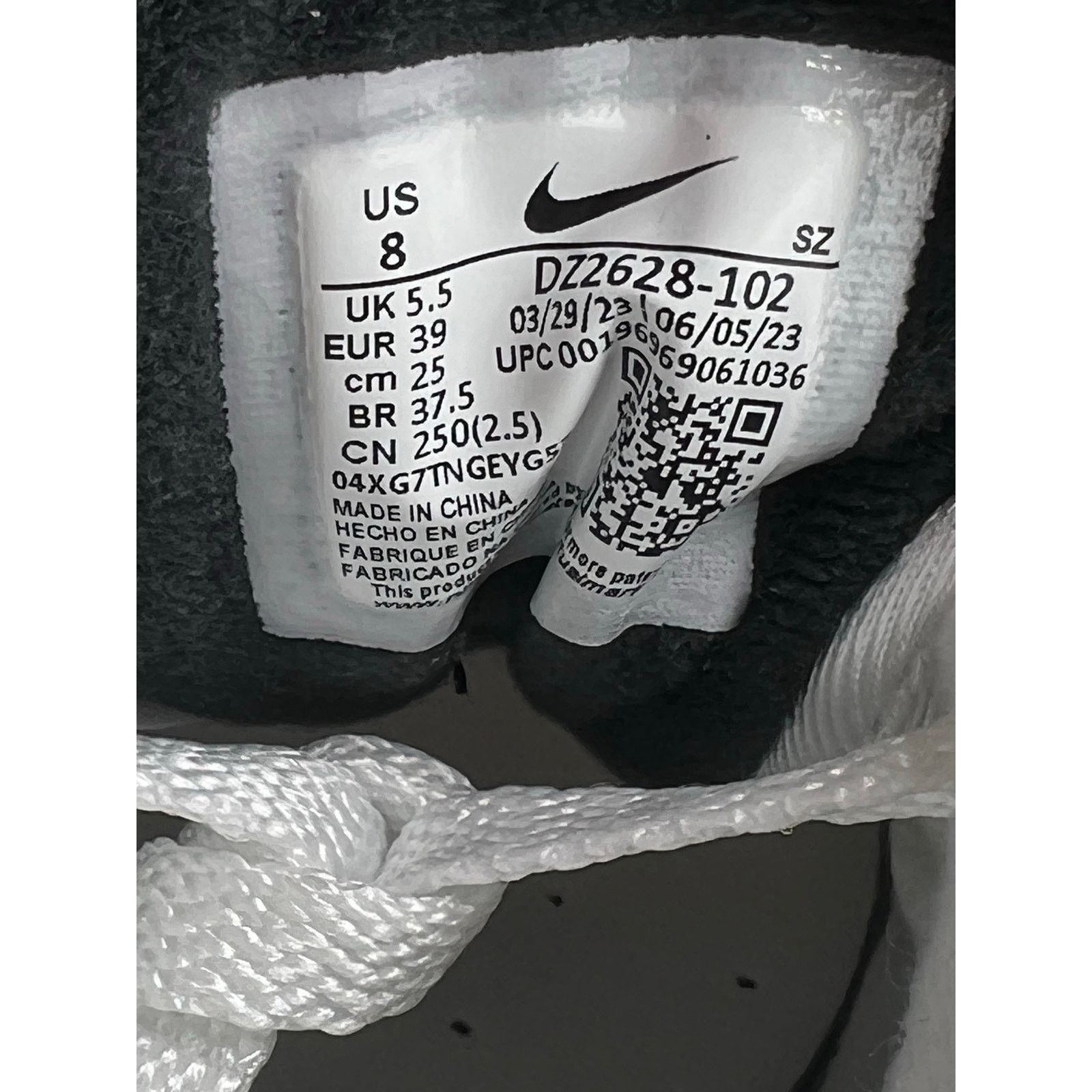 Nike Nike Air Max 1 “White Black” size 7 women’s Size US 8 / IT 38 - 6 Thumbnail