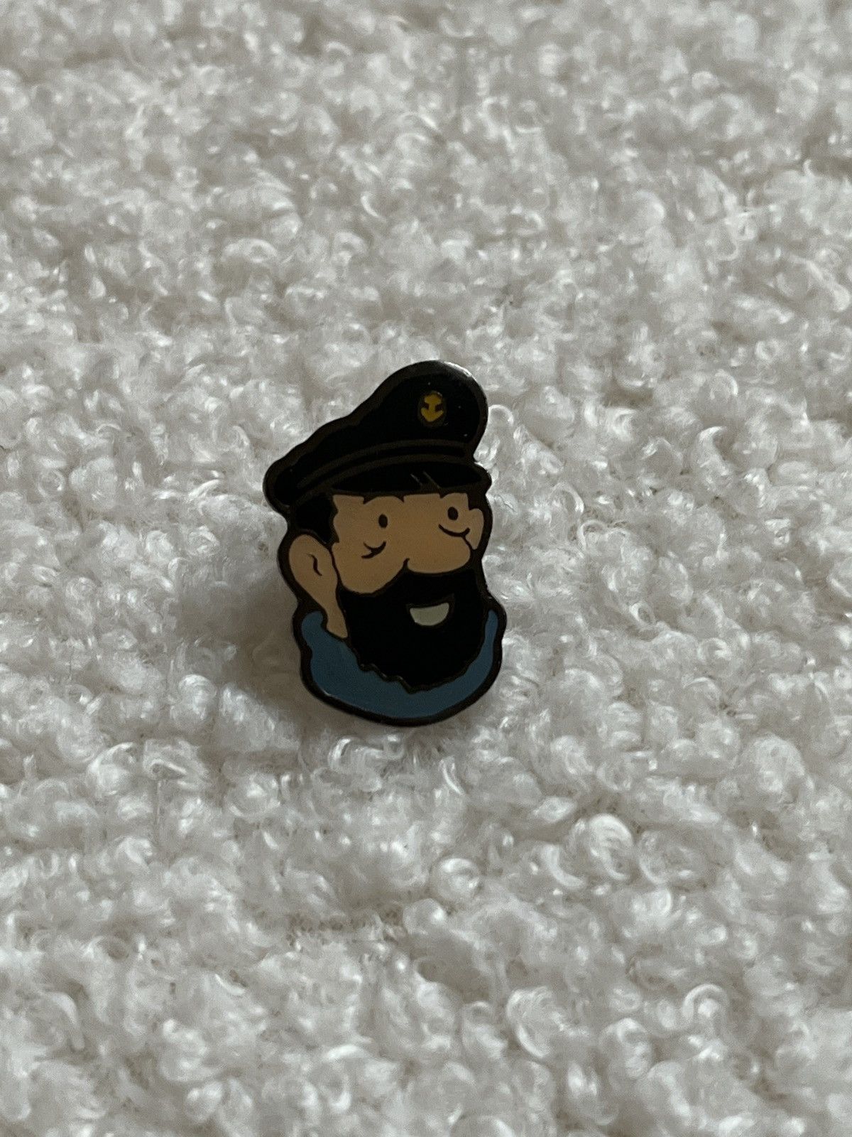Vintage Captain Haddock vintage pin Size ONE SIZE - 1 Thumbnail