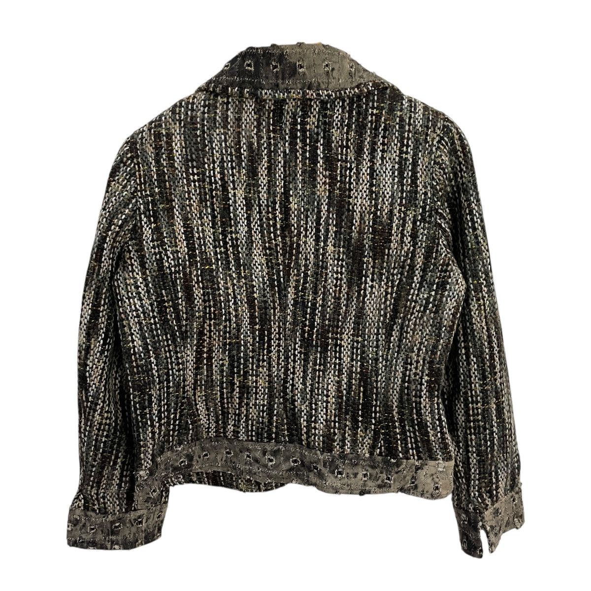 Japanese Brand Vintage Adesso Lora Distressed Style Jacket Size L / US 10 / IT 46 - 10 Thumbnail