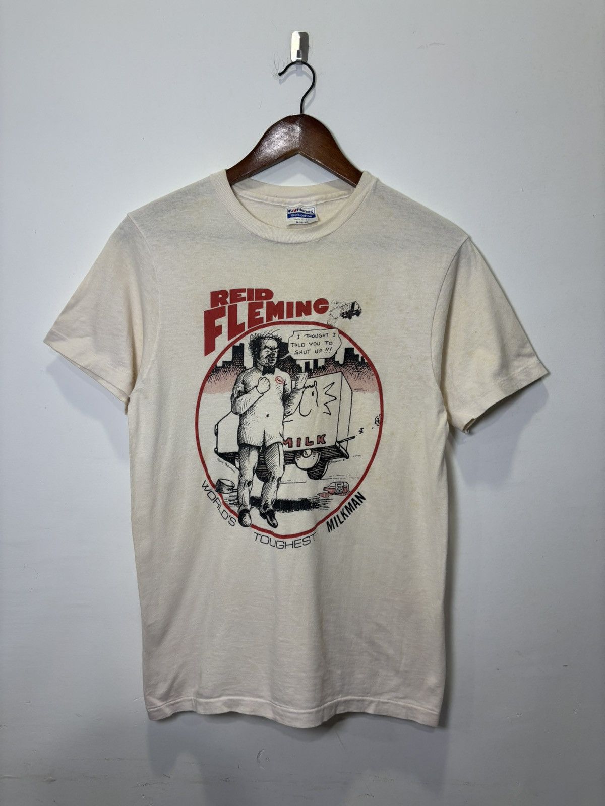 Vintage Vintage Reid Fleming World's Toughest Milkman" David Boswell Size US M / EU 48-50 / 2 - 1 Thumbnail