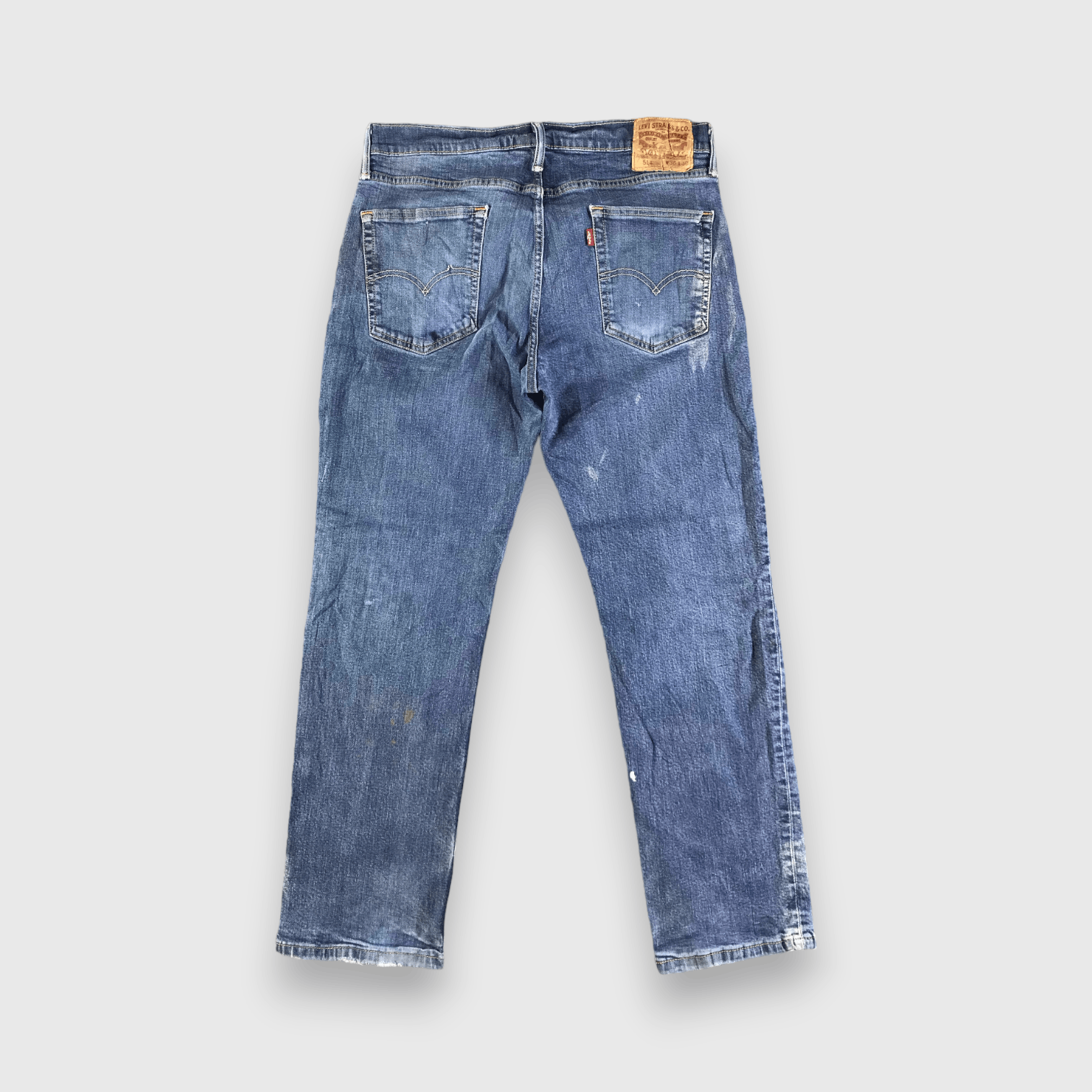 Levi's Vintage Blue Wash Levis 514 Jeans-J4229 Size US 34 / EU 50 - 2 Thumbnail