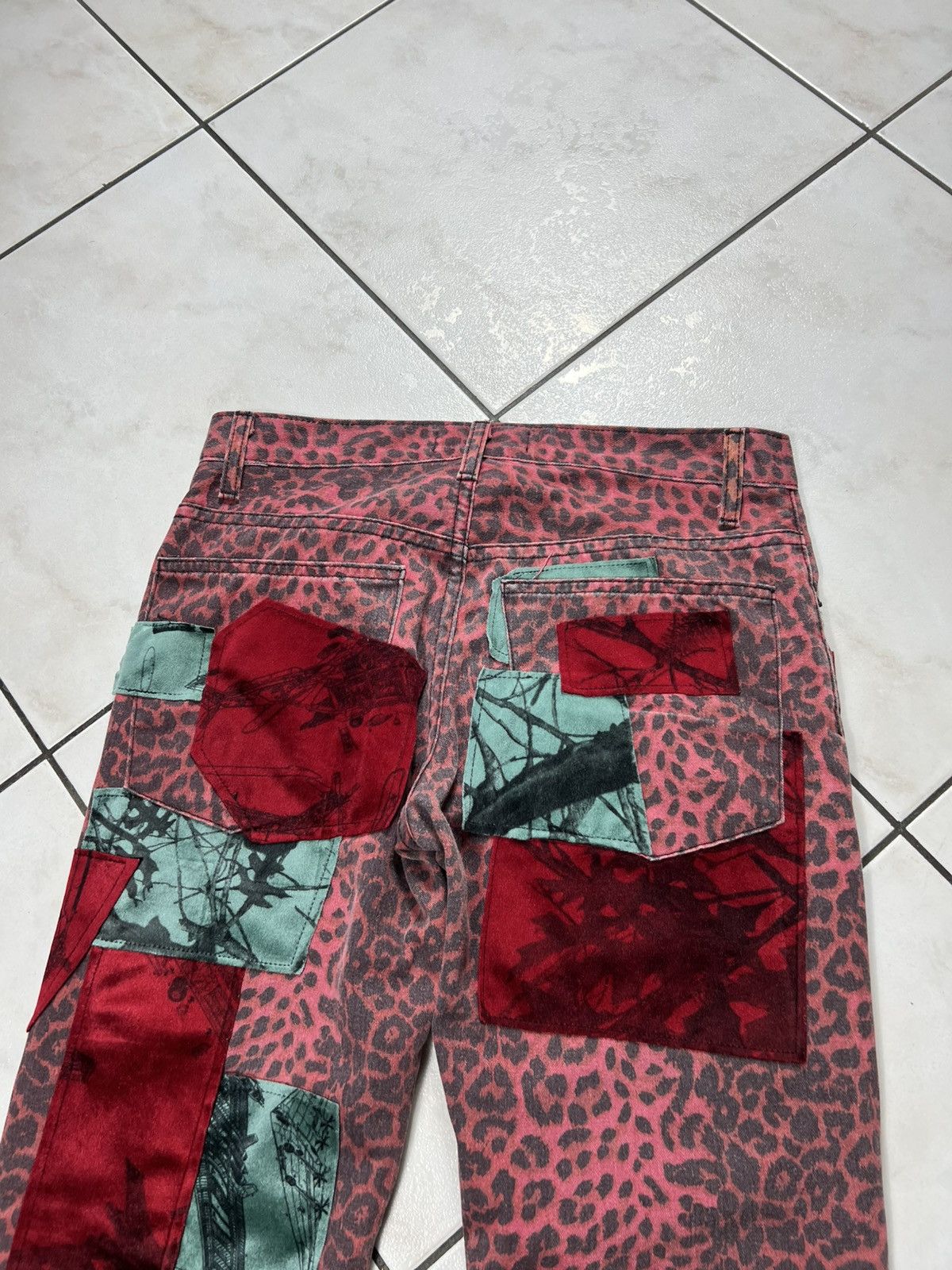 Siberia Hills Siberia Hills leopard fullprint velvet patchwork y2k pants Size US 28 / EU 44 - 10 Thumbnail