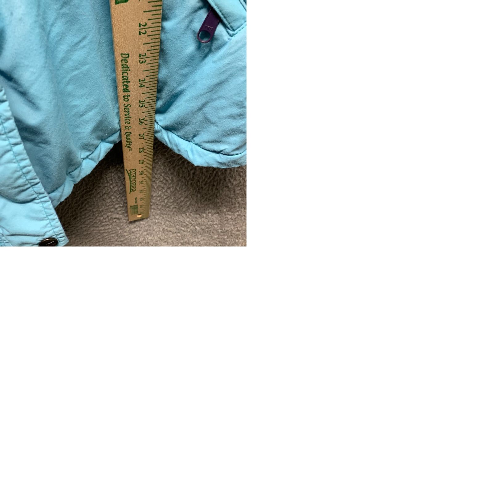 Vintage VINTAGE L.L. Bean Jacket Womens Medium Blue Gray Coat Zip Hooded Puffer Casual Parka 90s Mens/Womens Size M / US 6-8 / IT 42-44 - 12 Thumbnail
