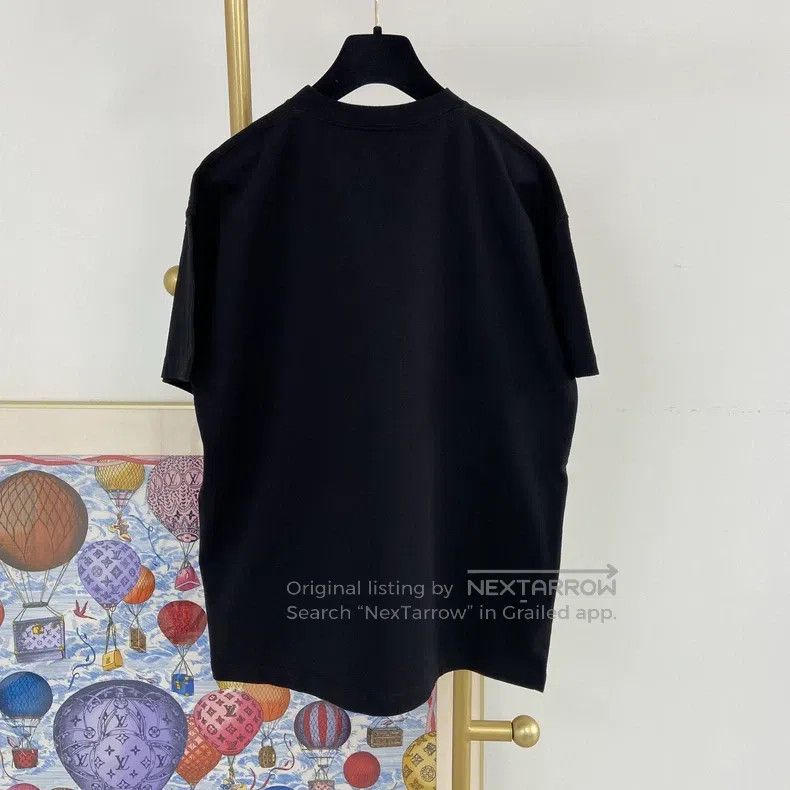 Balenciaga Balenciaga Mosaic Faded Logo BB Letter Loose Shoulder Slee Size US M / EU 48-50 / 2 - 2 Thumbnail