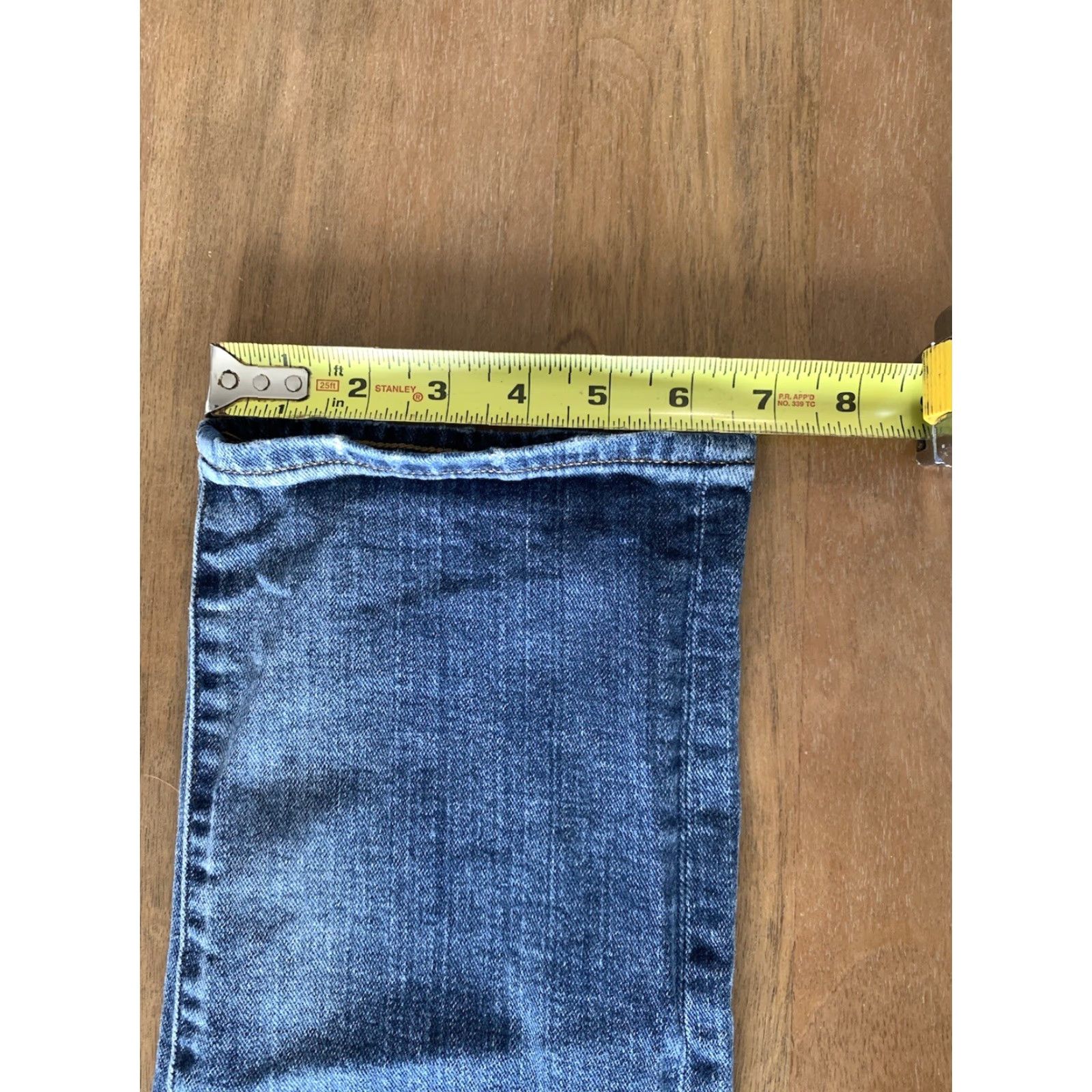 J.Crew J. Crew Jeans Slim Straight Womens 28 Regular 32x29 Medium Wash Denim Pocket Zipper Button Rise Mid 8.5-10.5in Vintage No Size 28" / US 6 / IT 42 - 7 Thumbnail