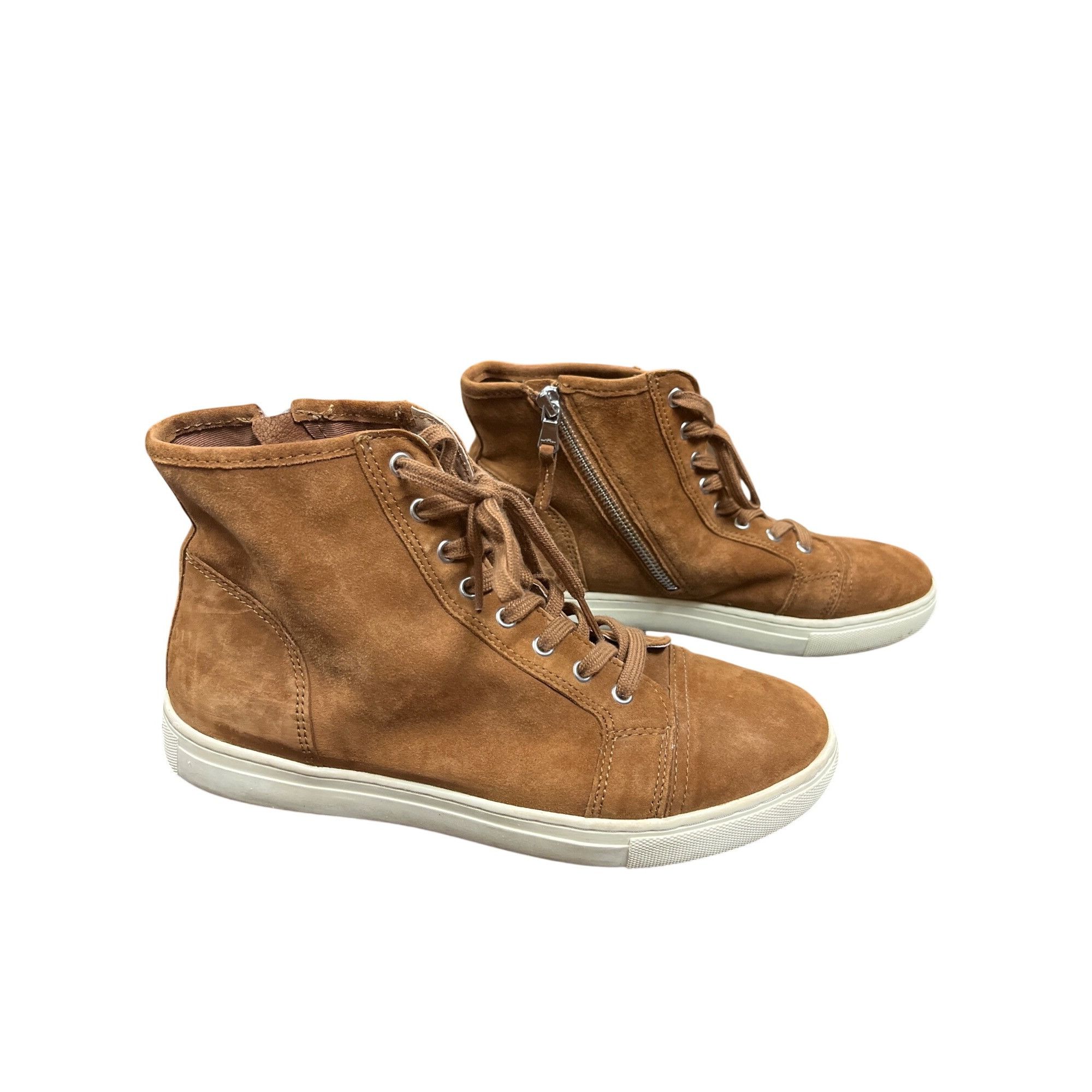 Lauren Ralph Lauren Lauren Ralph Lauren Winnered wms brown suede ankle boots sz Size US 9 / IT 39 - 1 Thumbnail