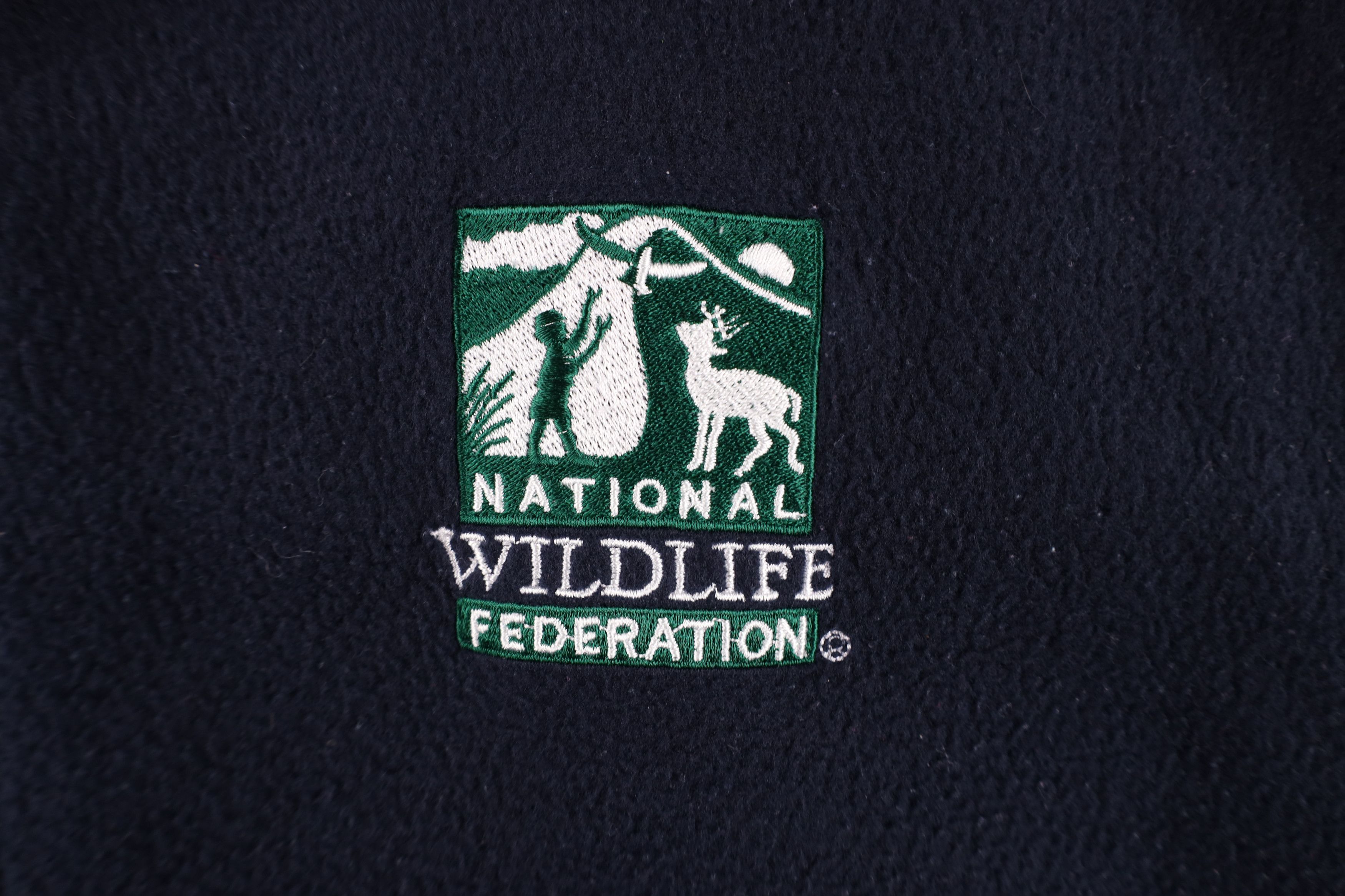 Vintage Vintage 90s National Wildlife Federation Fleece Vest Jacket Size US L / EU 52-54 / 3 - 4 Thumbnail