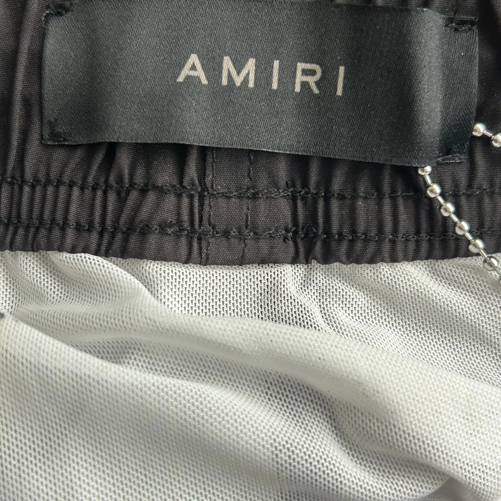 Amiri o1mle0326 Amiri Fortune Swim Trunks Shorts in Black Size US 36 / EU 52 - 3 Thumbnail