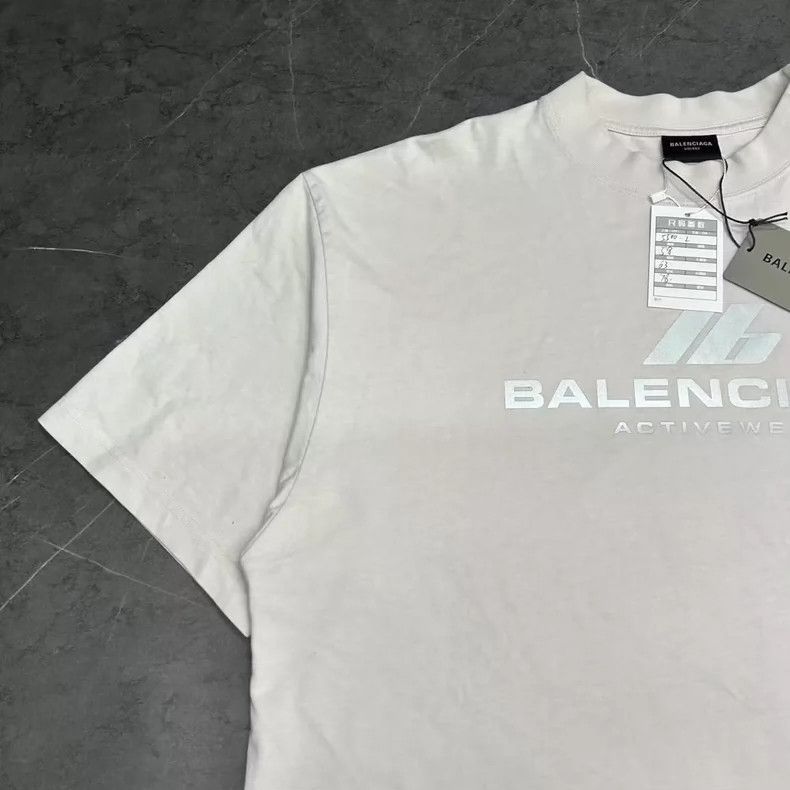 Balenciaga Balenciaga balenciaga activewear logo short sleeve tee -25 Size US L / EU 52-54 / 3 - 3 Thumbnail