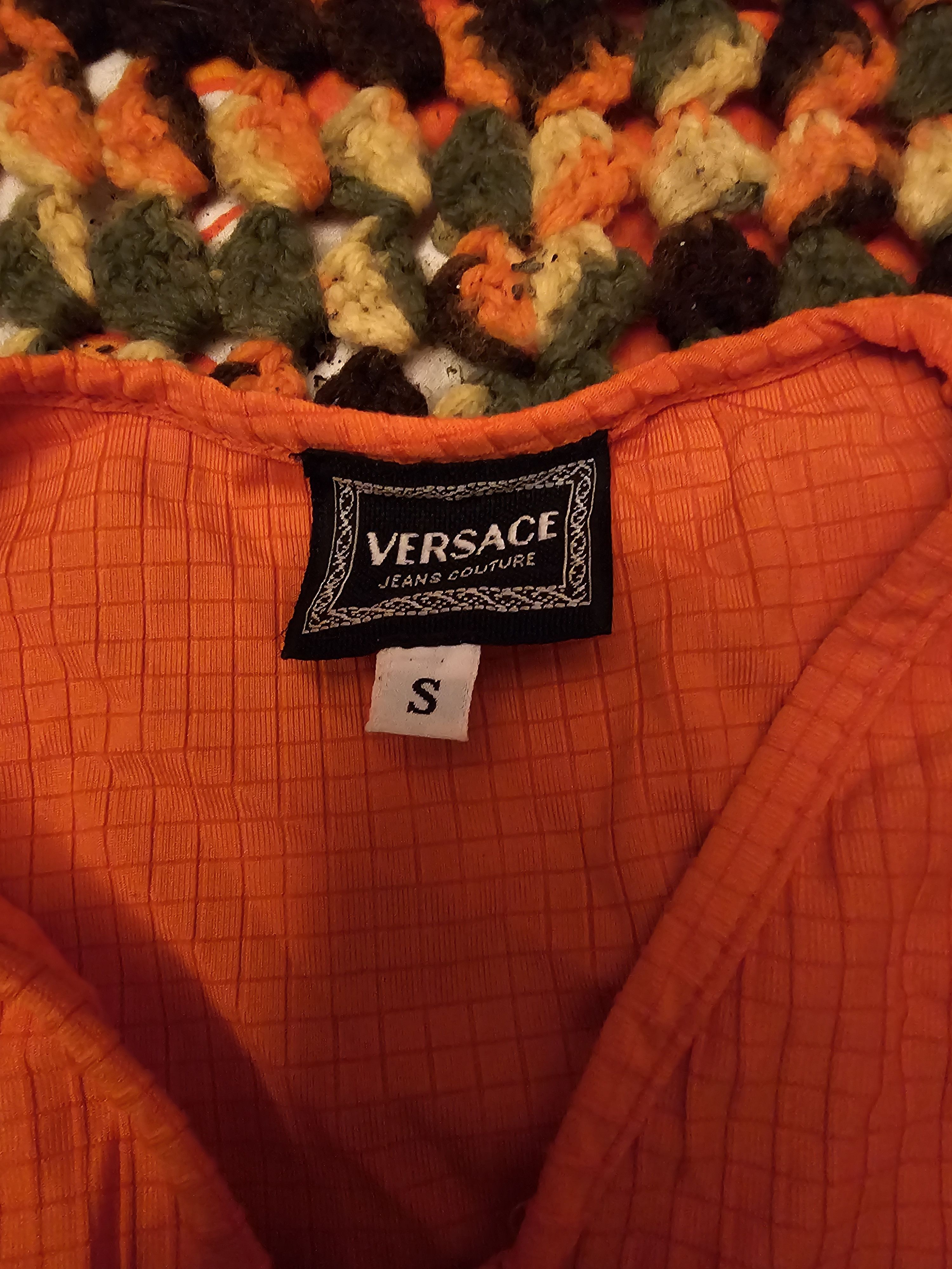 Versace Jeans Couture orange versace bodysuit Size S / US 4 / IT 40 - 2 Thumbnail