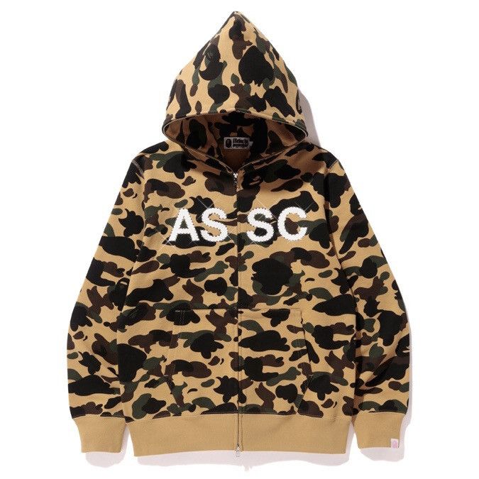 Anti Social Social Club × Bape Brand New BAPE × Anti Social Social Club Full Zip Hoodie Size US XL / EU 56 / 4 - 1 Thumbnail