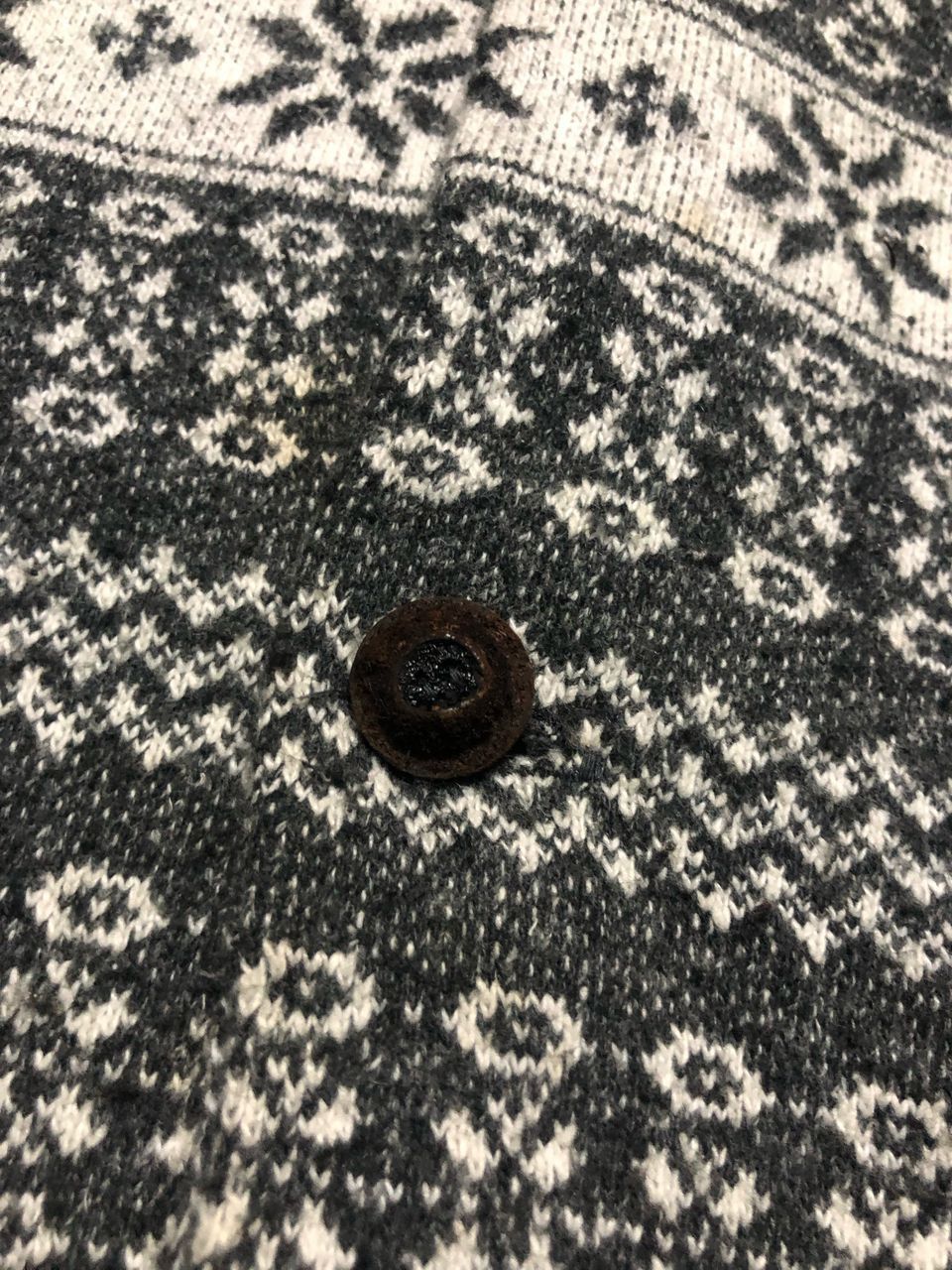 Designer × Japanese Brand × Native Vintage Curly Native Wool Button Jacket Size US S / EU 44-46 / 1 - 17 Thumbnail