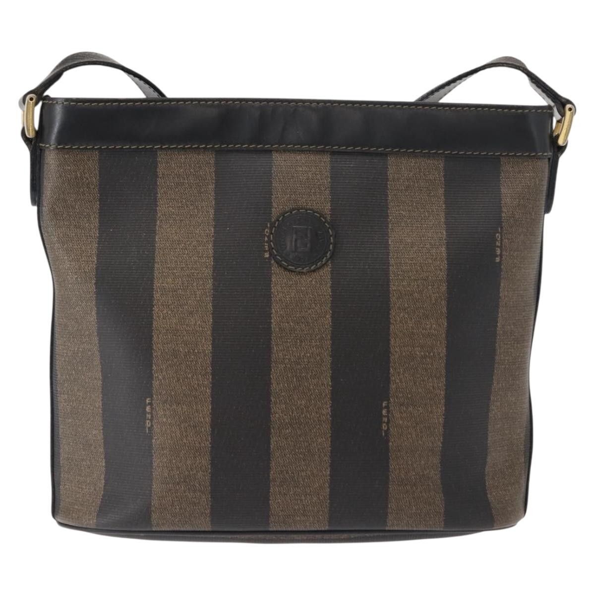 Fendi Fendi Pequin Shoulder Bag Canvas Size ONE SIZE - 1 Thumbnail