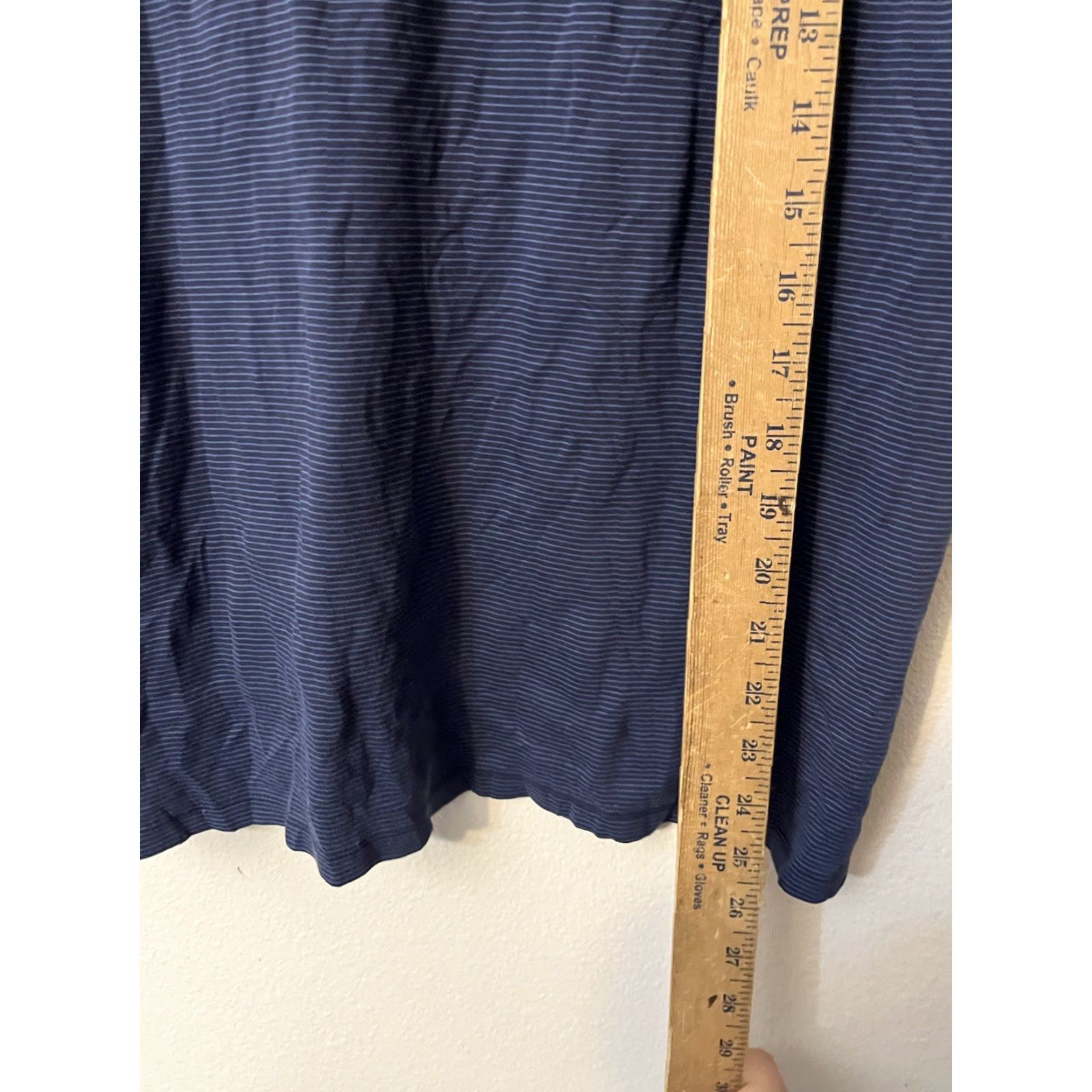 Calvin Klein Calvin Klein Polo Shirt Reg Fit Short Sleeve Blue Striped Mens M Size US M / EU 48-50 / 2 - 4 Thumbnail