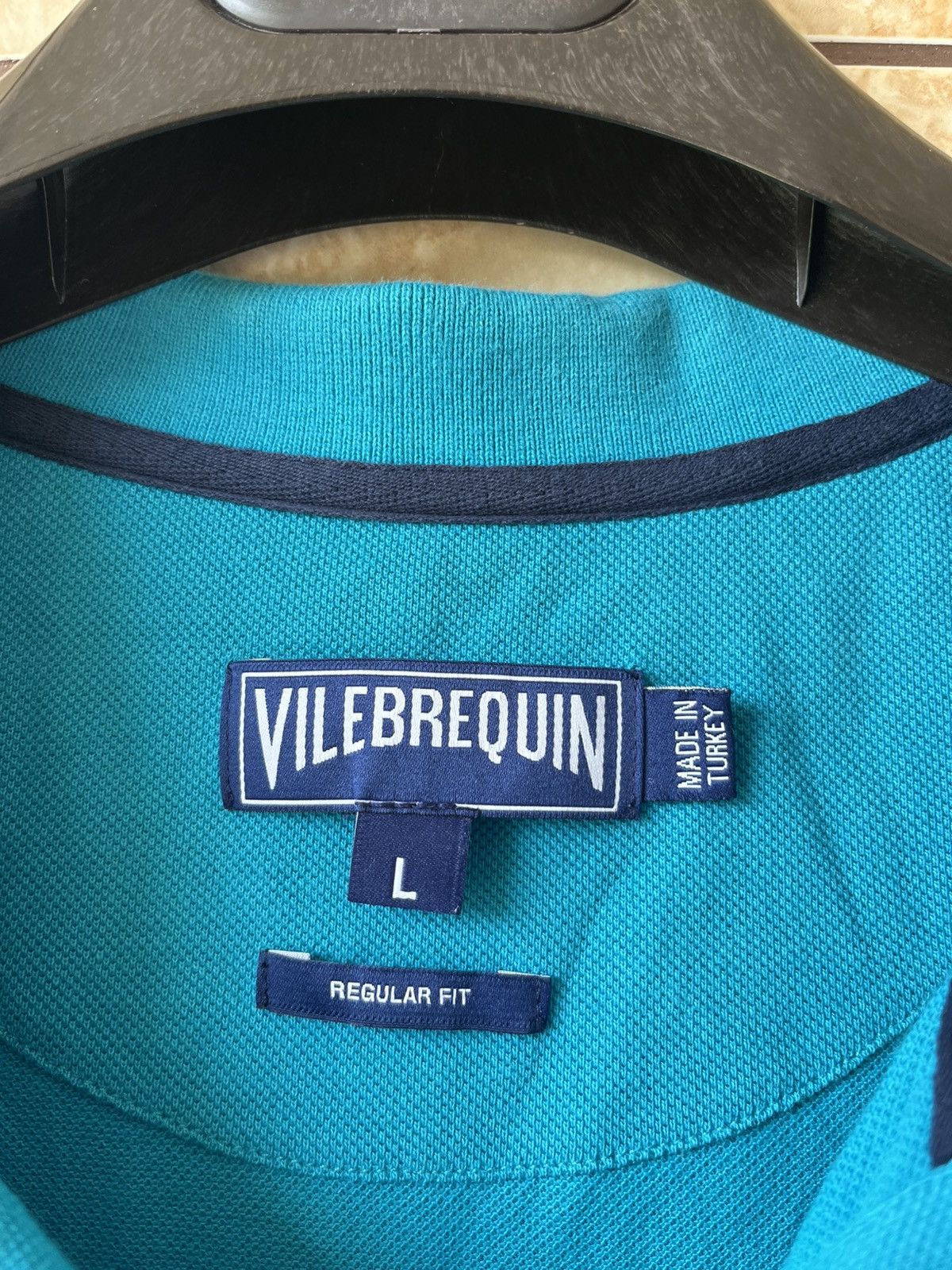 Vilebrequin Vilebrequin Aqua Blue polo Size US L / EU 52-54 / 3 - 5 Thumbnail