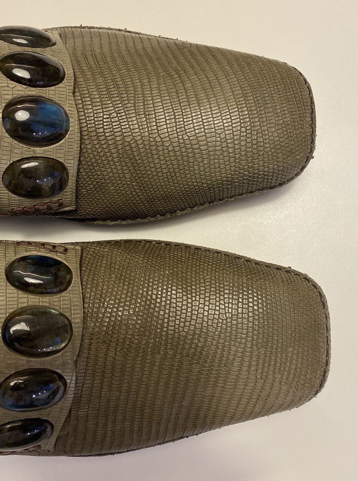 Quercioli Green Lizard loafer Quercioli Size US 9 / EU 42 - 5 Thumbnail