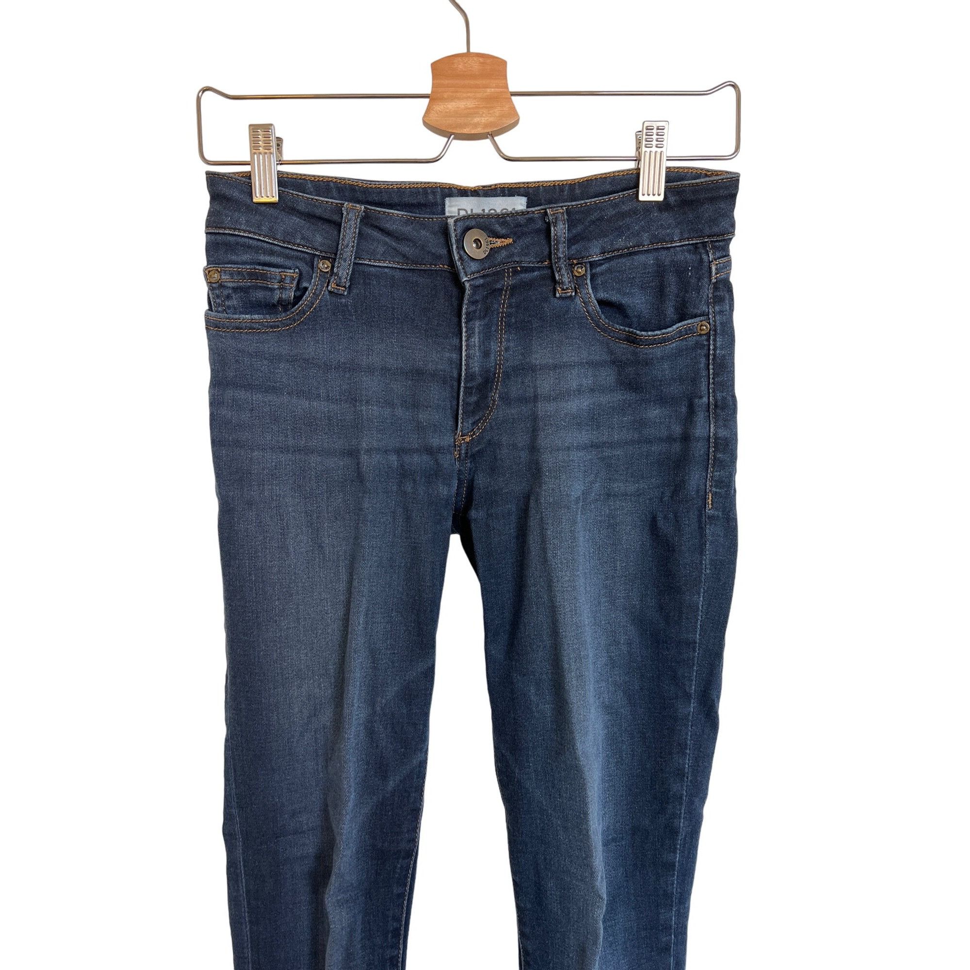 DL1961 DL1961 Dark Blue Stretch Jeans Size 26" / US 2 / IT 38 - 2 Thumbnail