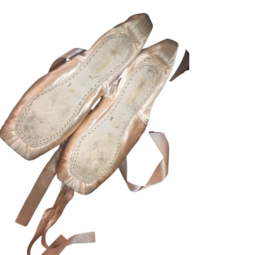 Other DayDance Ballet Pointe Dance Shoes Ribbon Ballerina Size 40 Size US 11 / IT 41 - 11 Thumbnail