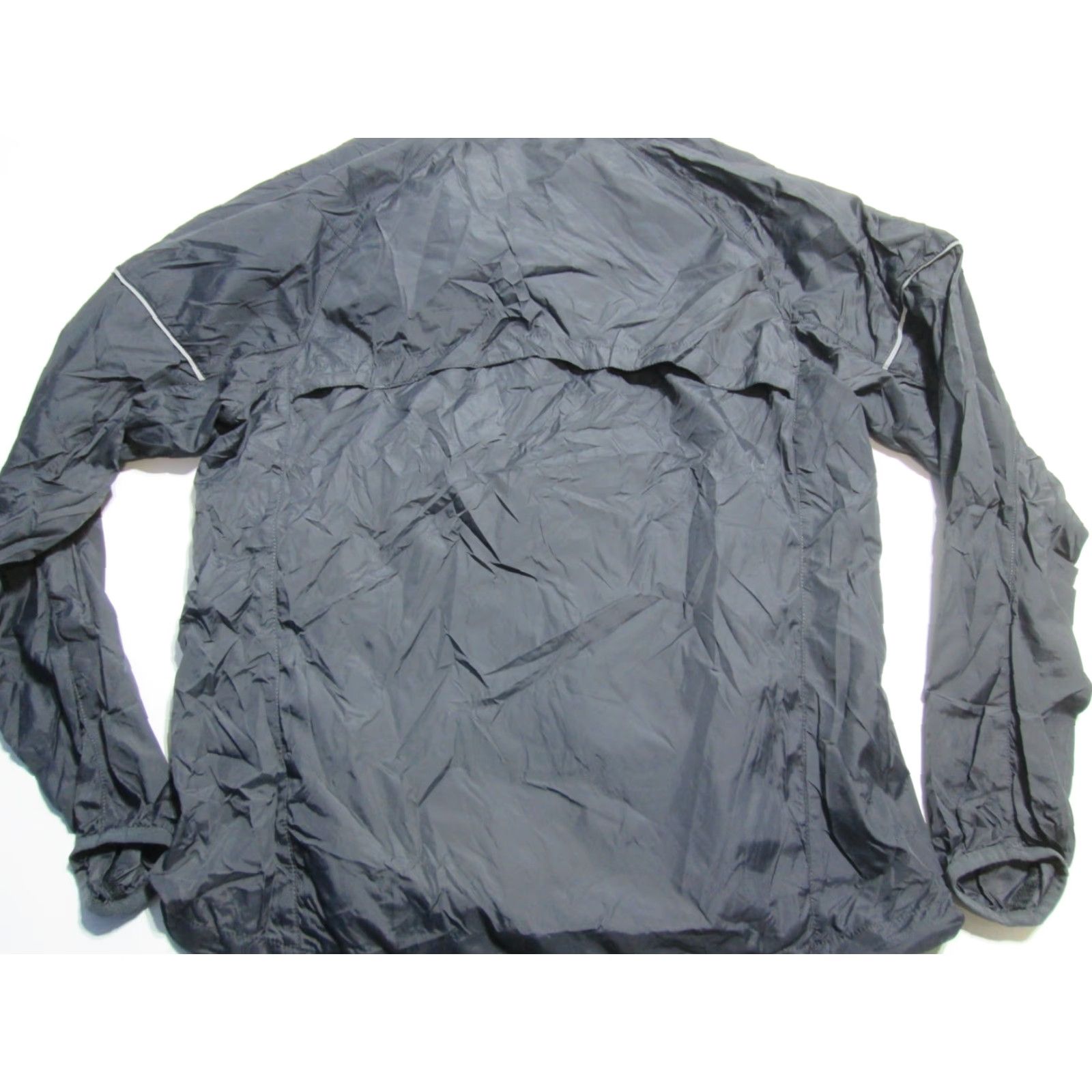 Nike Nike Womens Windbreaker Jacket M Black Outerwear Zip Pockets Solid Long Sleeve USA Womens Size M / US 6-8 / IT 42-44 - 2 Thumbnail