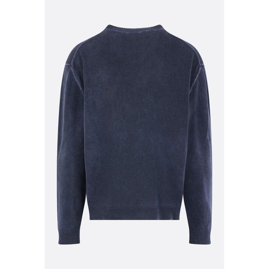 Dsquared2 DSQUARED2 Signature Blue Cotton Blend Sweater New & Authenti Size US XL / EU 56 / 4 - 2 Thumbnail