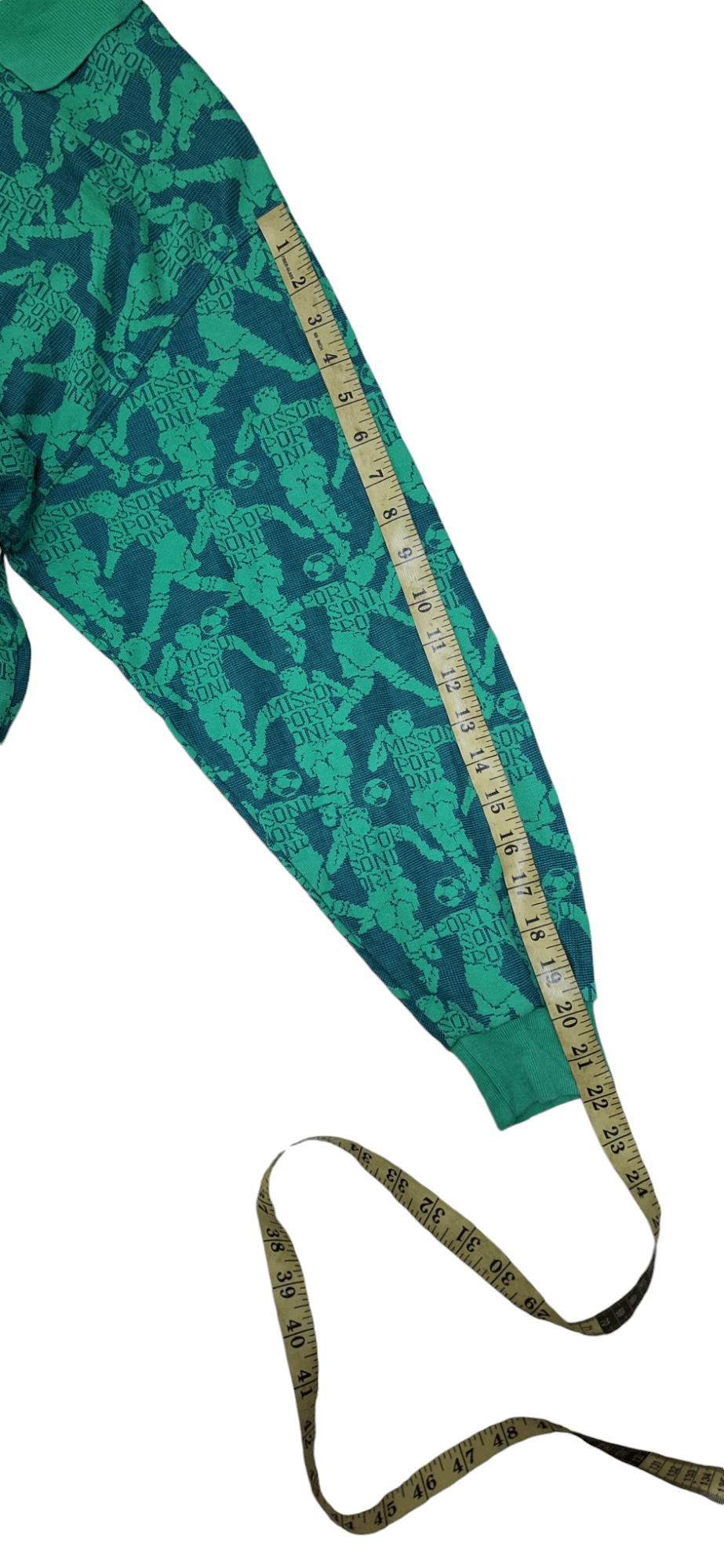 Missoni Rare Vintage Missoni Sport Fullprint Half Button Sweatshirt Size US XS / EU 42 / 0 - 16 Thumbnail