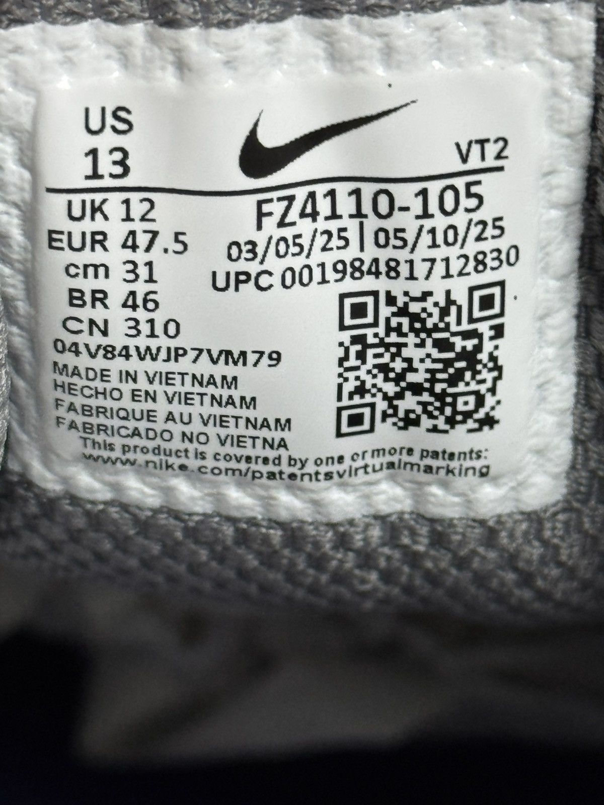 Nike Nike Air Max TL 2.5 Wild Grape Size US 13 / EU 46 - 7 Thumbnail
